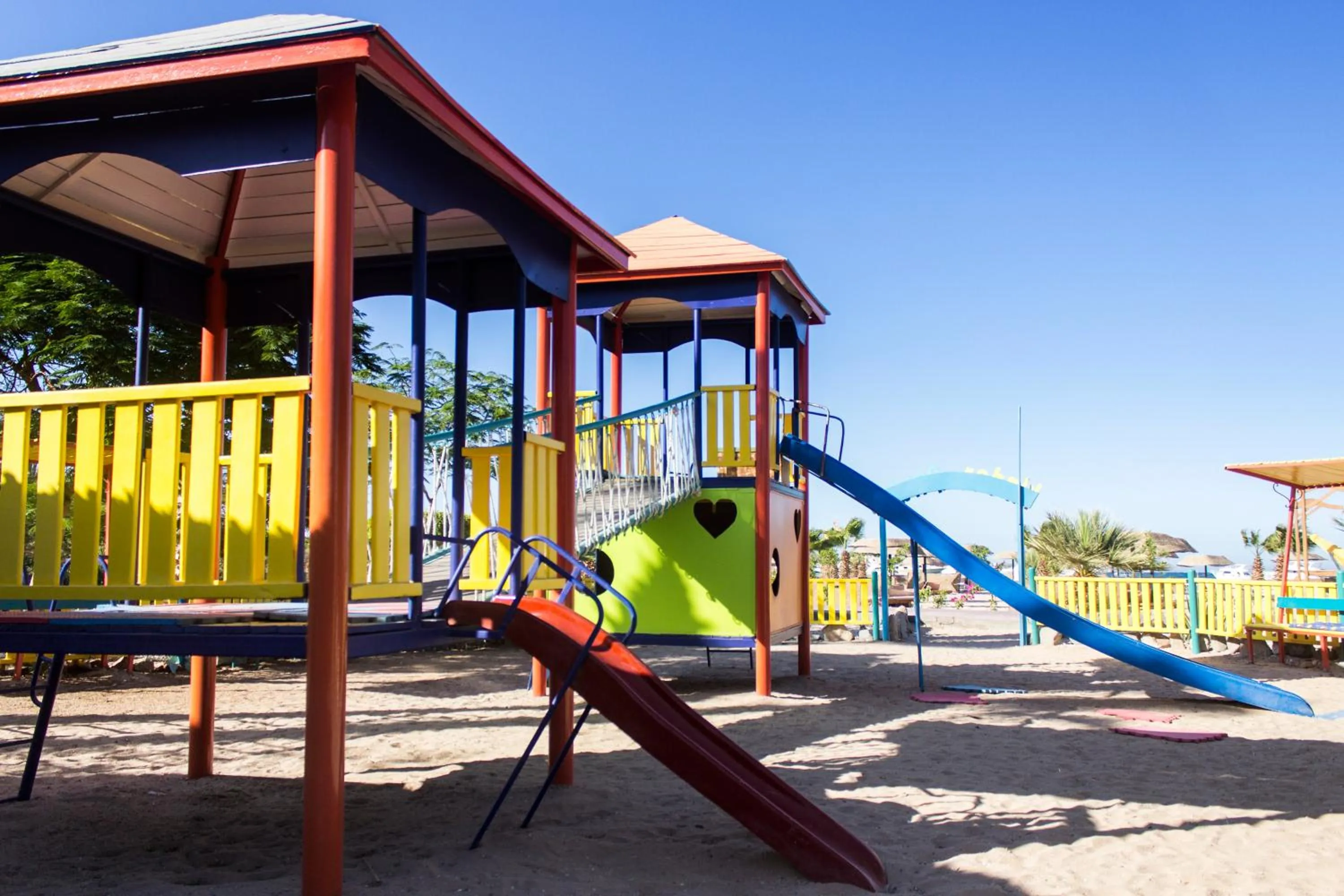 Children play ground in Lotus Bay Resort