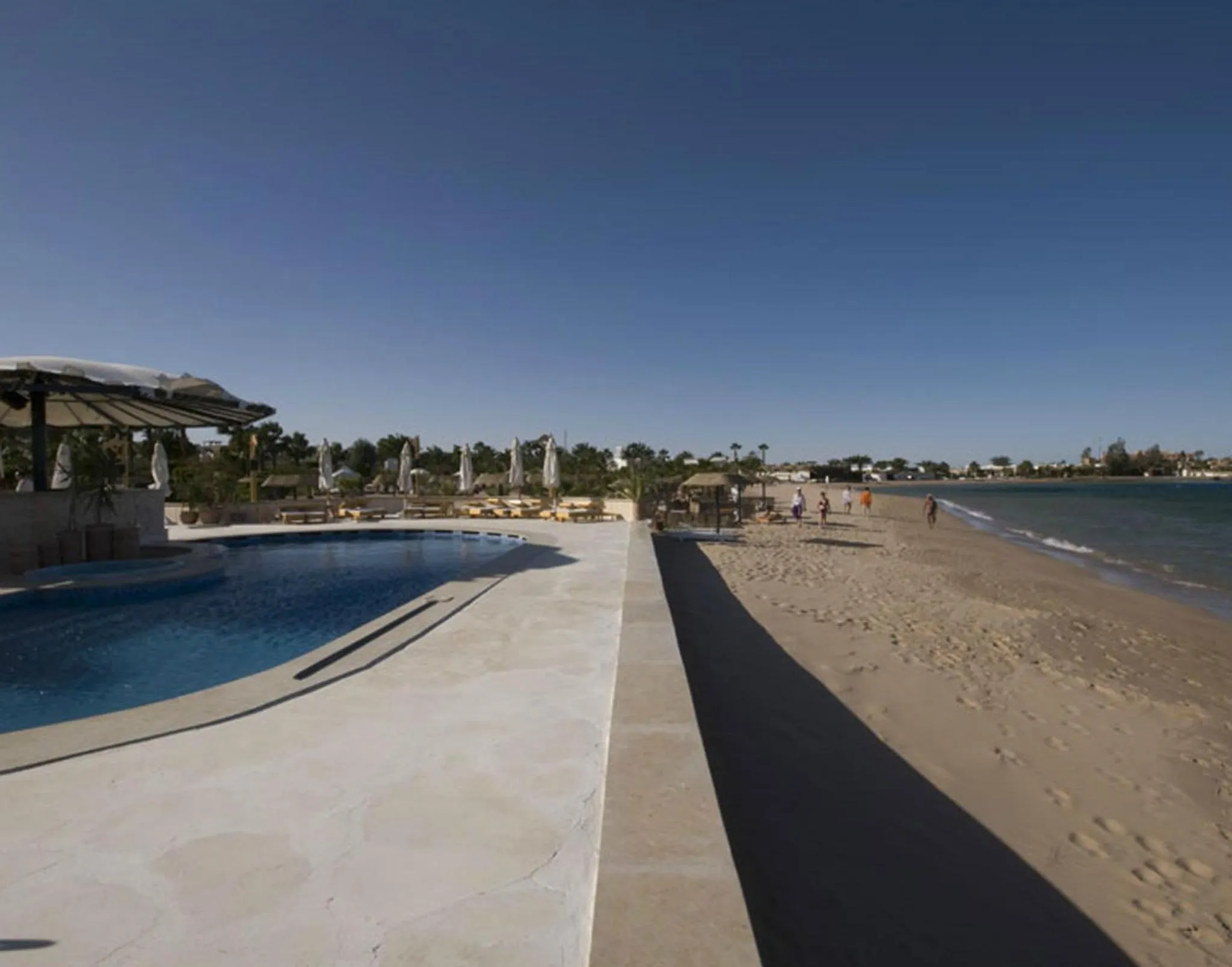 Beach in Lotus Bay Resort