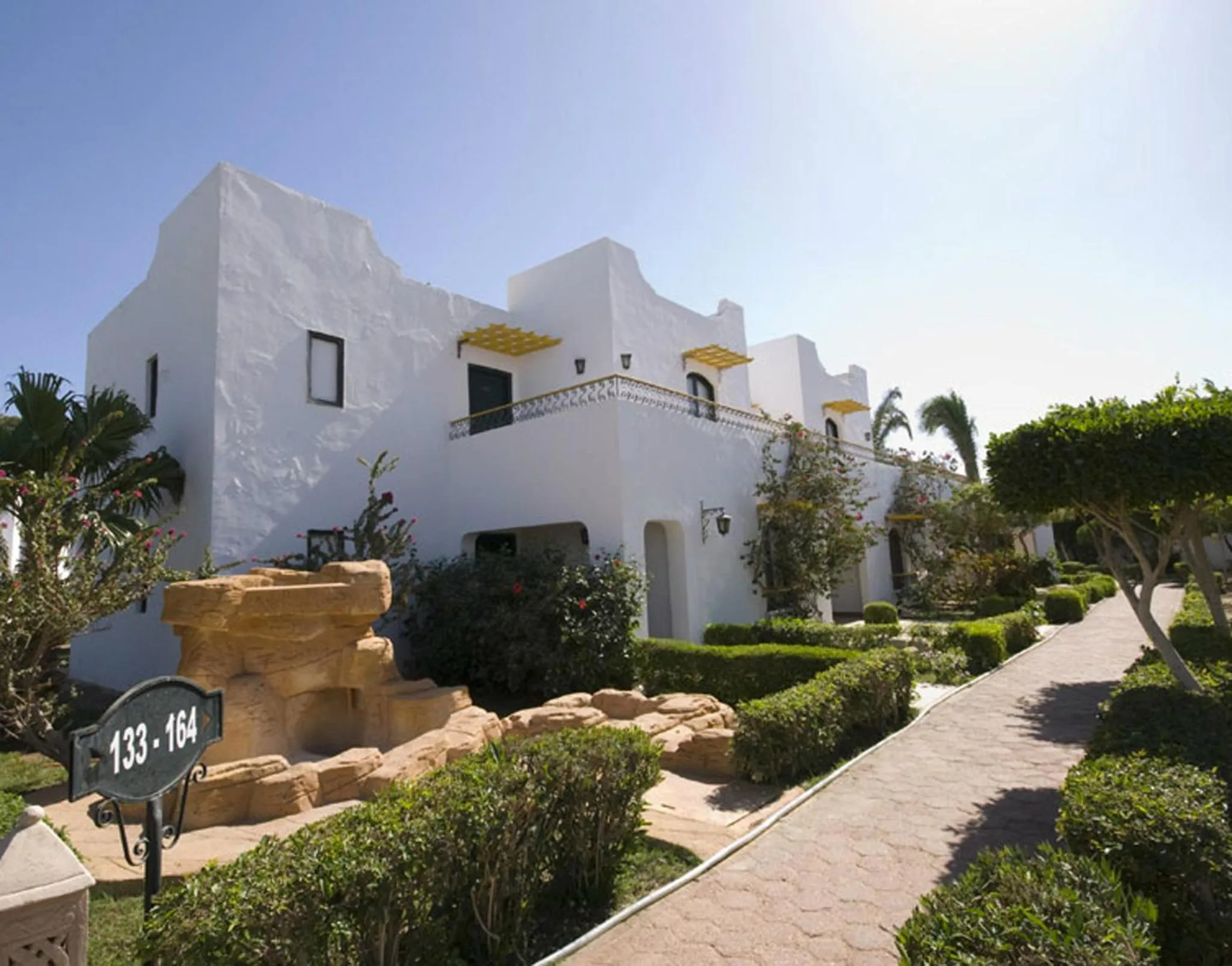 Facade/entrance in Lotus Bay Resort
