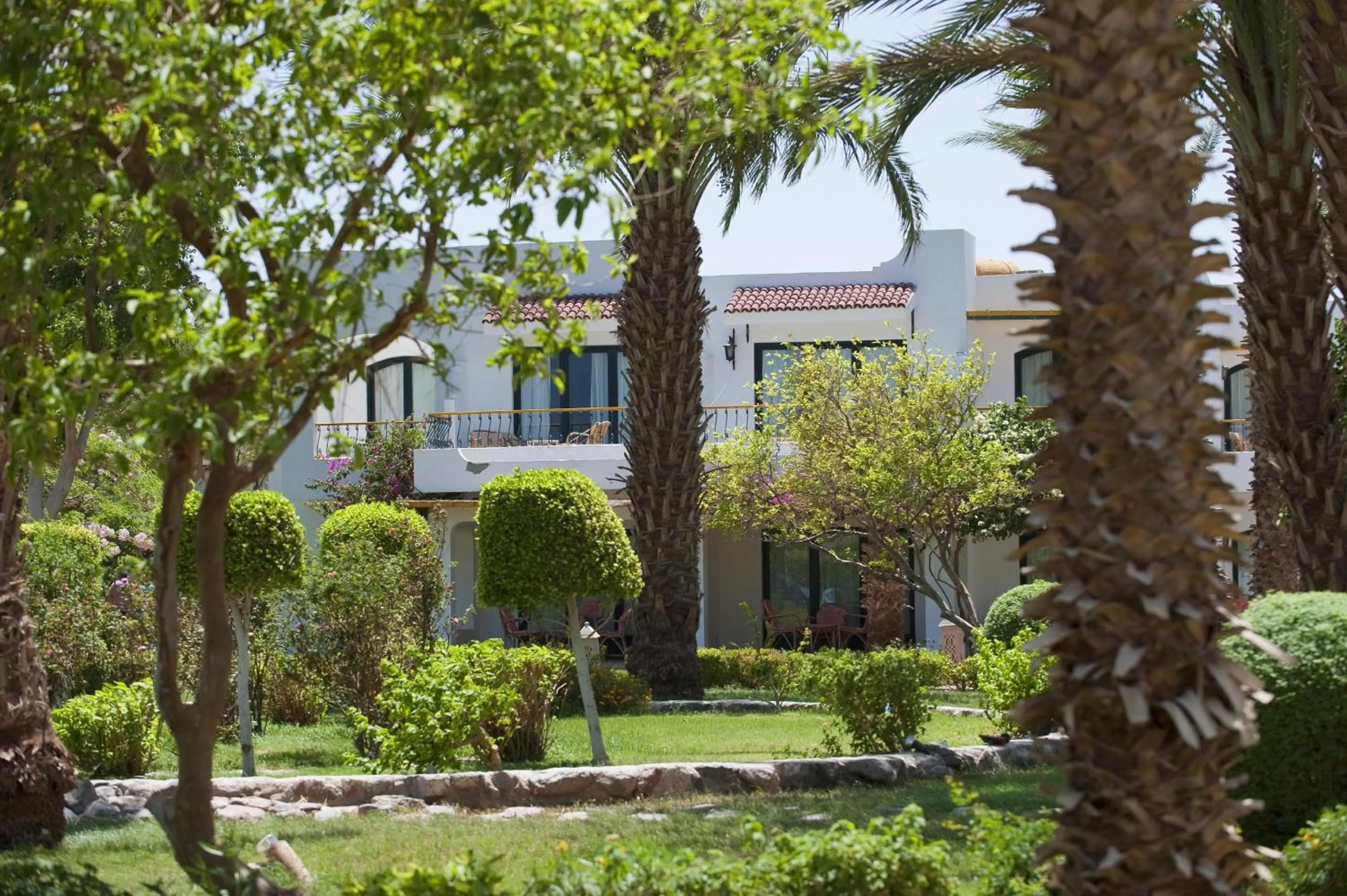 Property building in Lotus Bay Resort