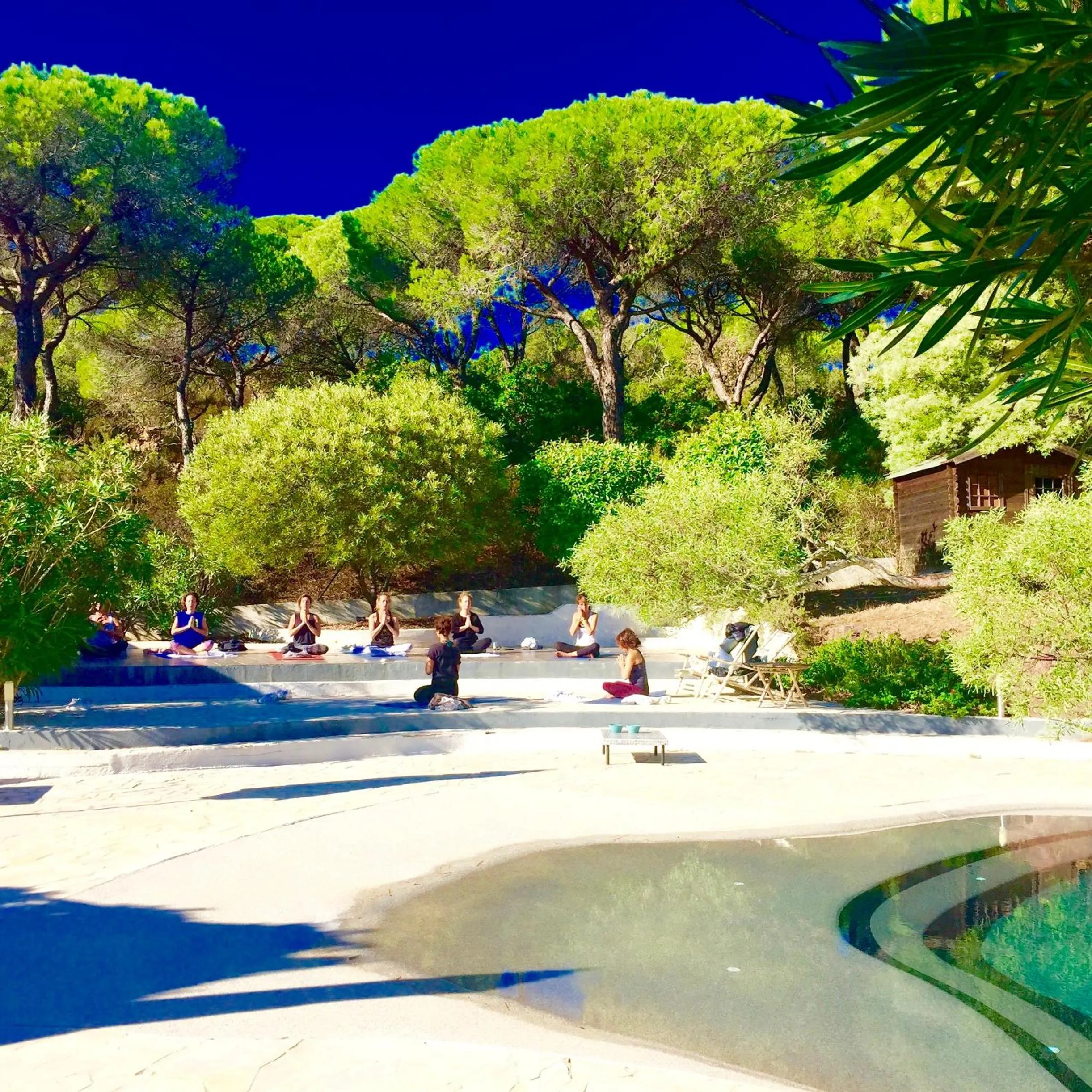 Patio in La Vigne de Ramatuelle