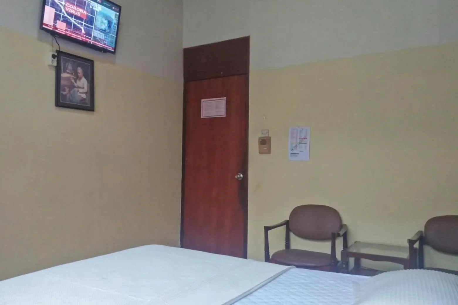 Bed in Hotel Olibert Parapat Ajibata Mitra RedDoorz