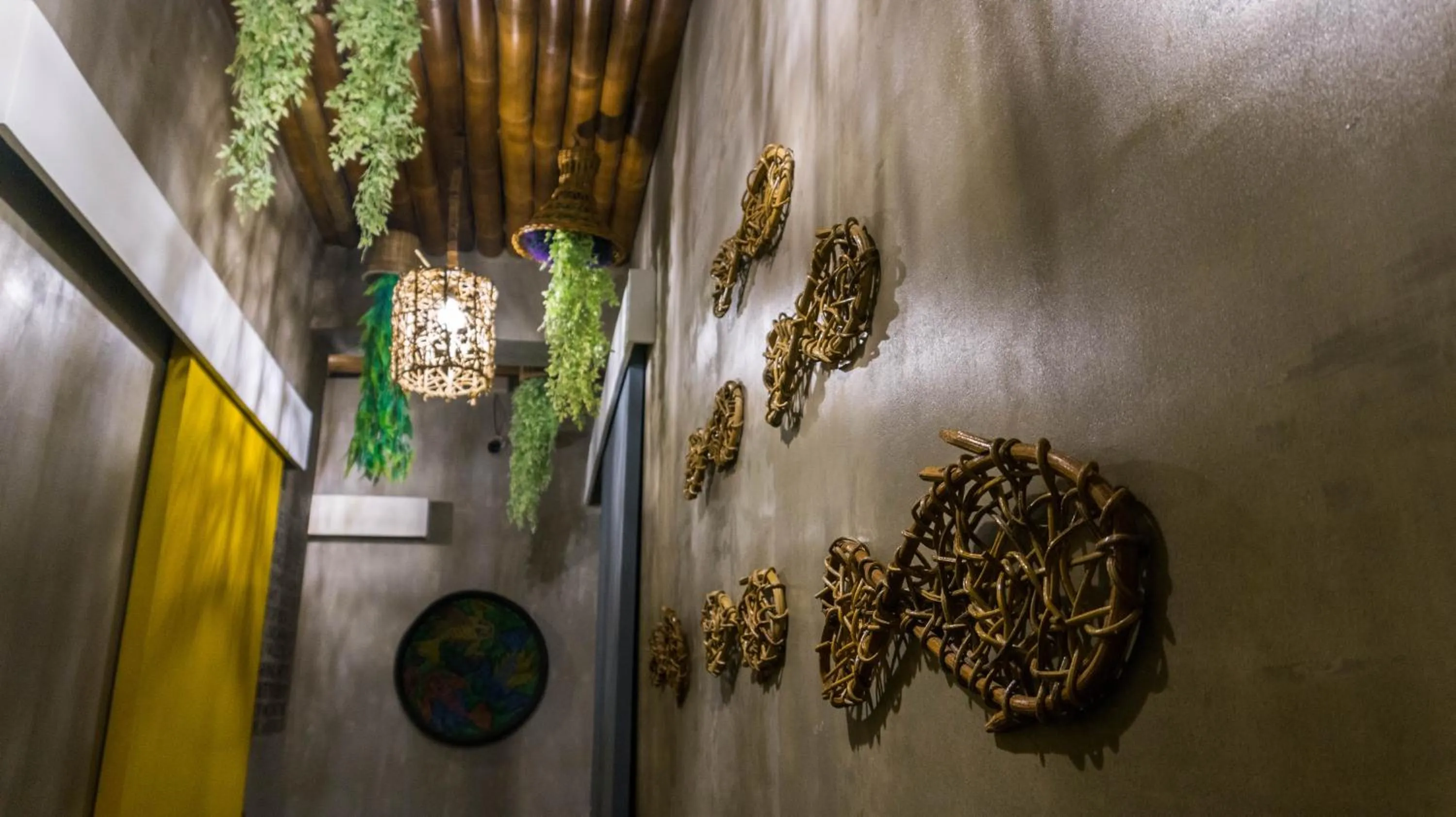 Decorative detail in Happiness Hostel El Nido