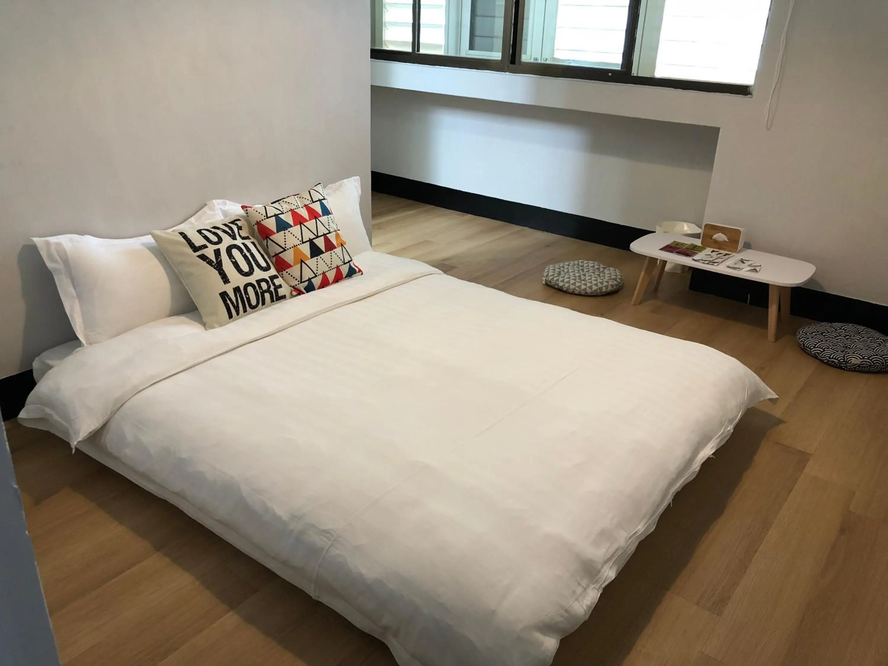 Bed in 湘品旅店Xiang Pin Hotel-東大門夜市-無電梯無電視 -花蓮縣旅館065號