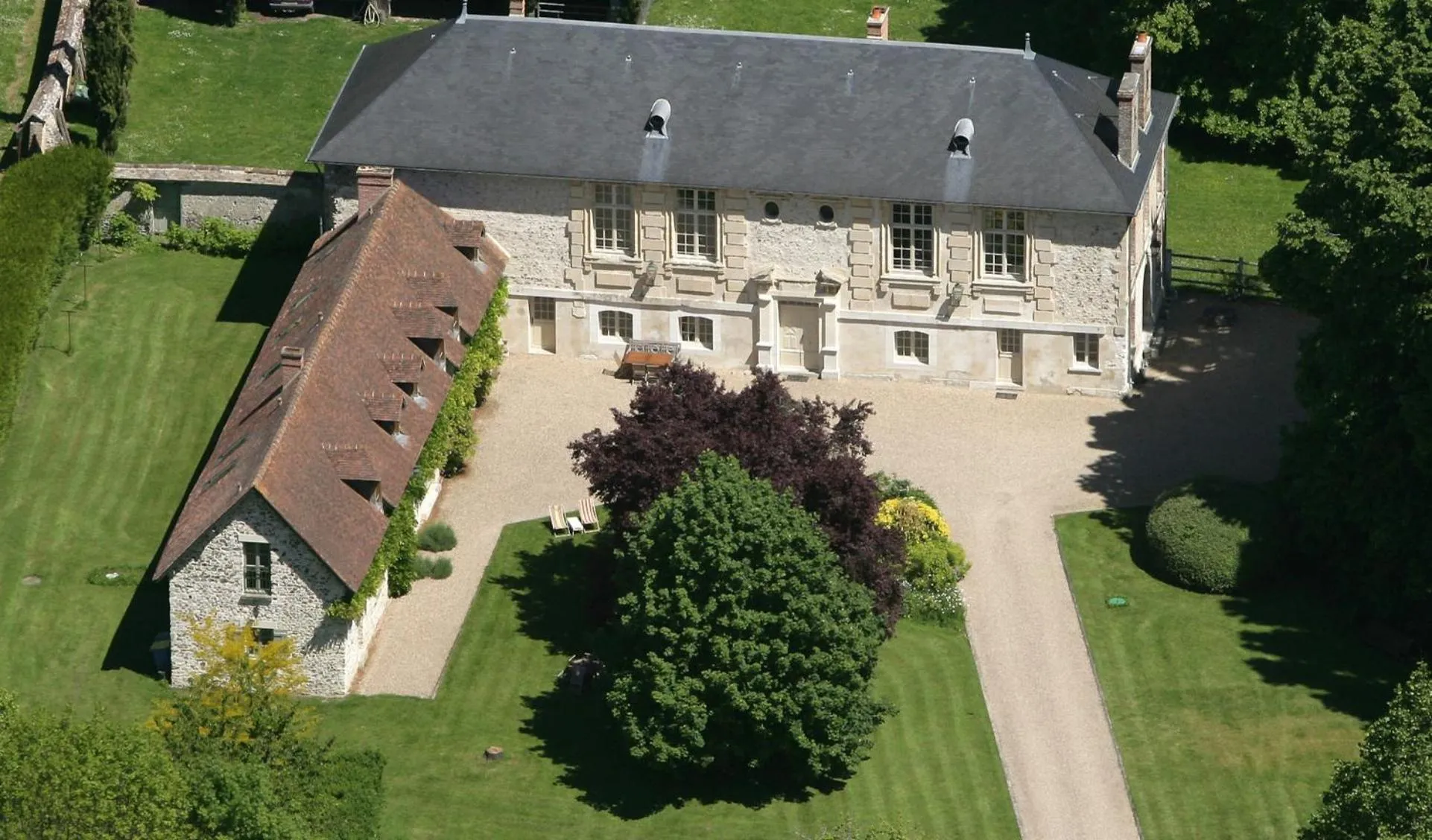 Bird's eye view in Gite et Chambres d'Hôtes Clos de Mondetour