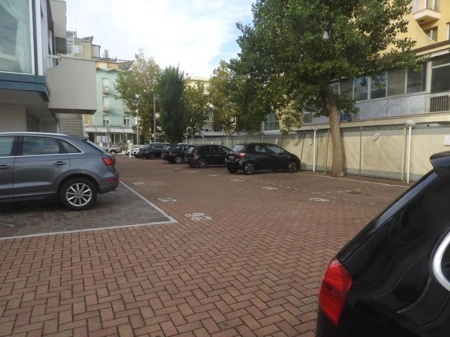 Parking in Hotel Aristeo