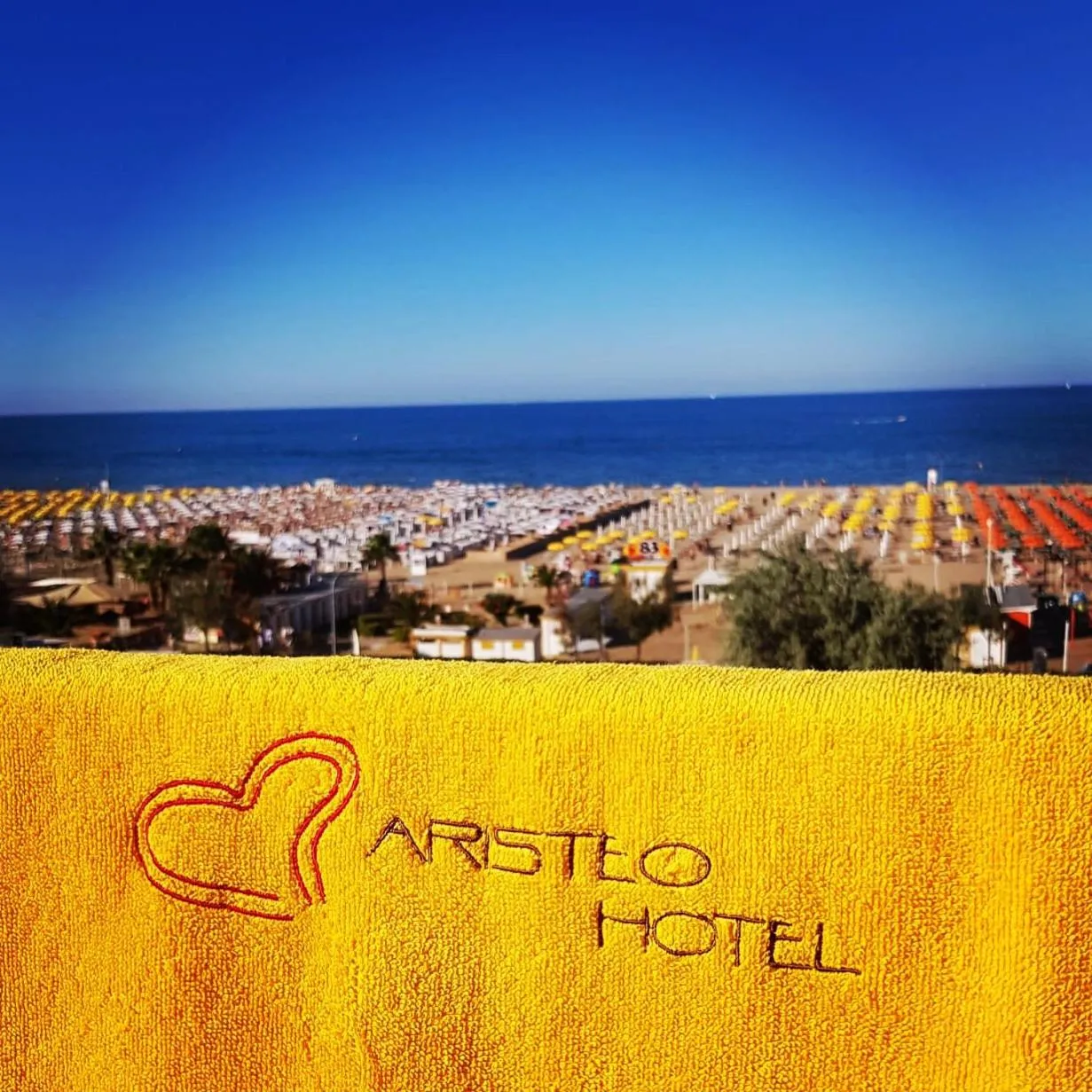Logo/Certificate/Sign in Hotel Aristeo