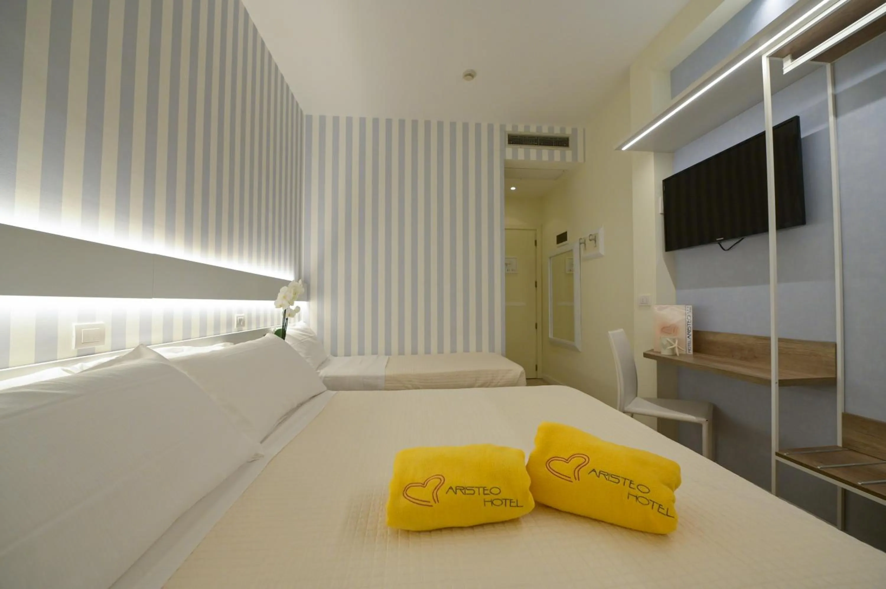 Bedroom, Bed in Hotel Aristeo