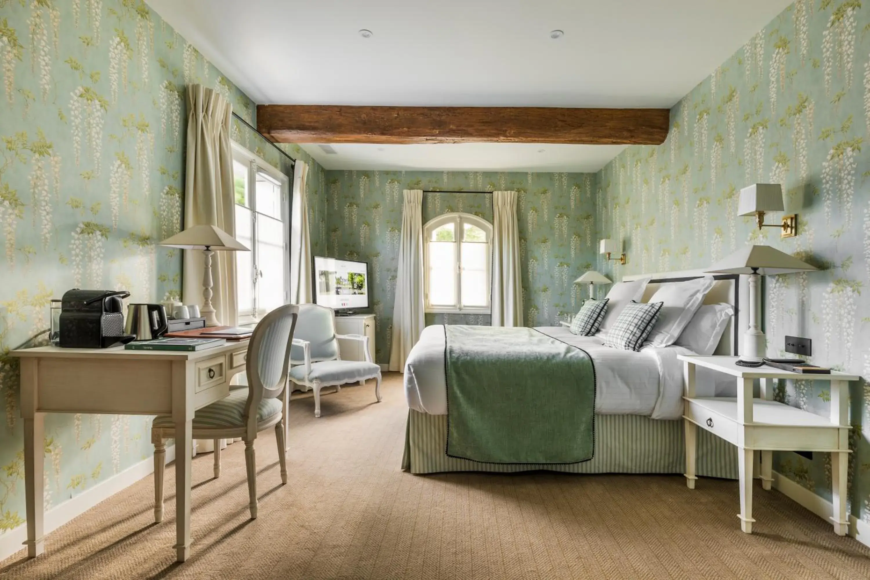 Double Room in Les Hauts de Loire Relais & Châteaux Double Room in Les Hauts de Loire Relais & Châteaux