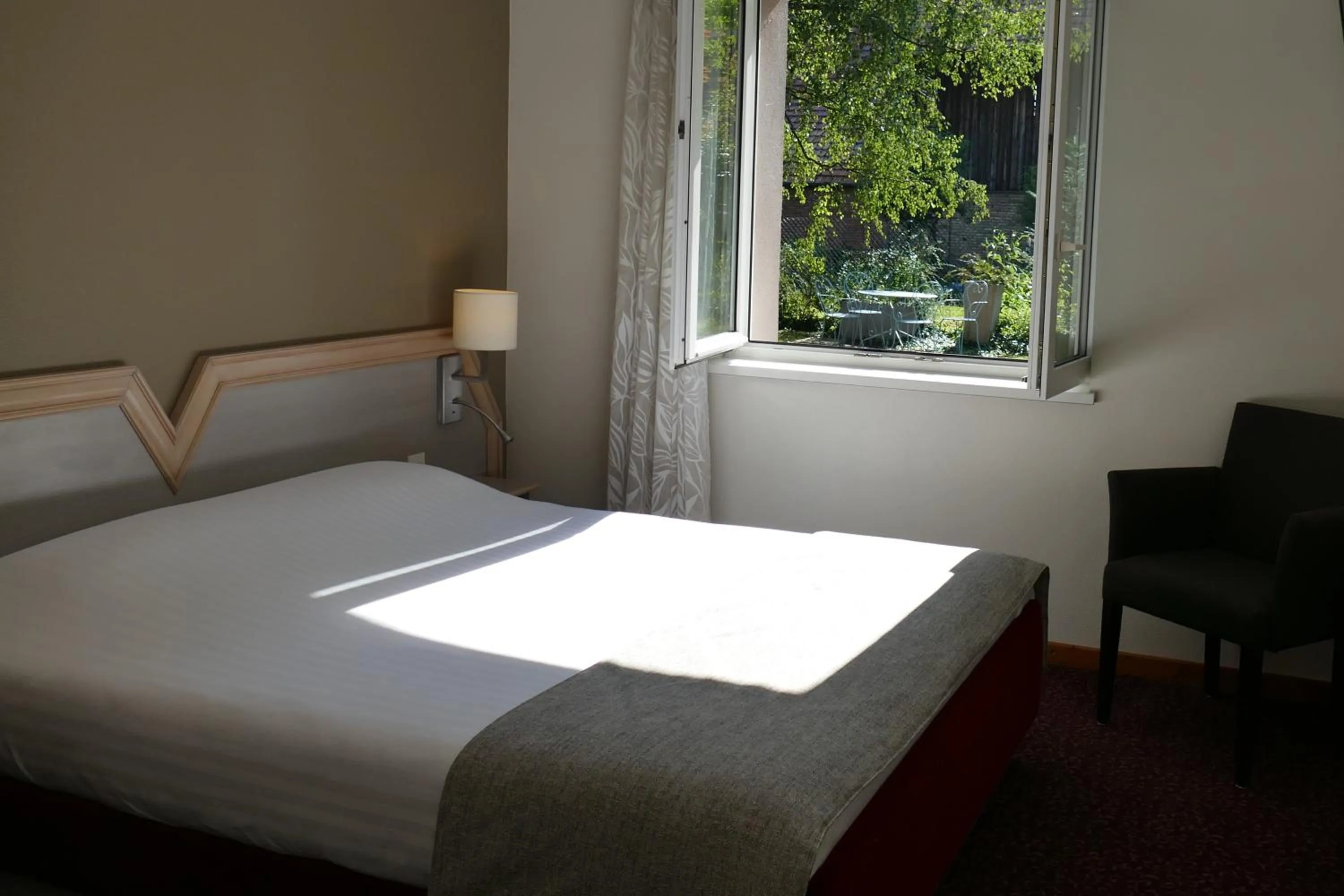Bedroom, Bed in Au Relais de l'Ill