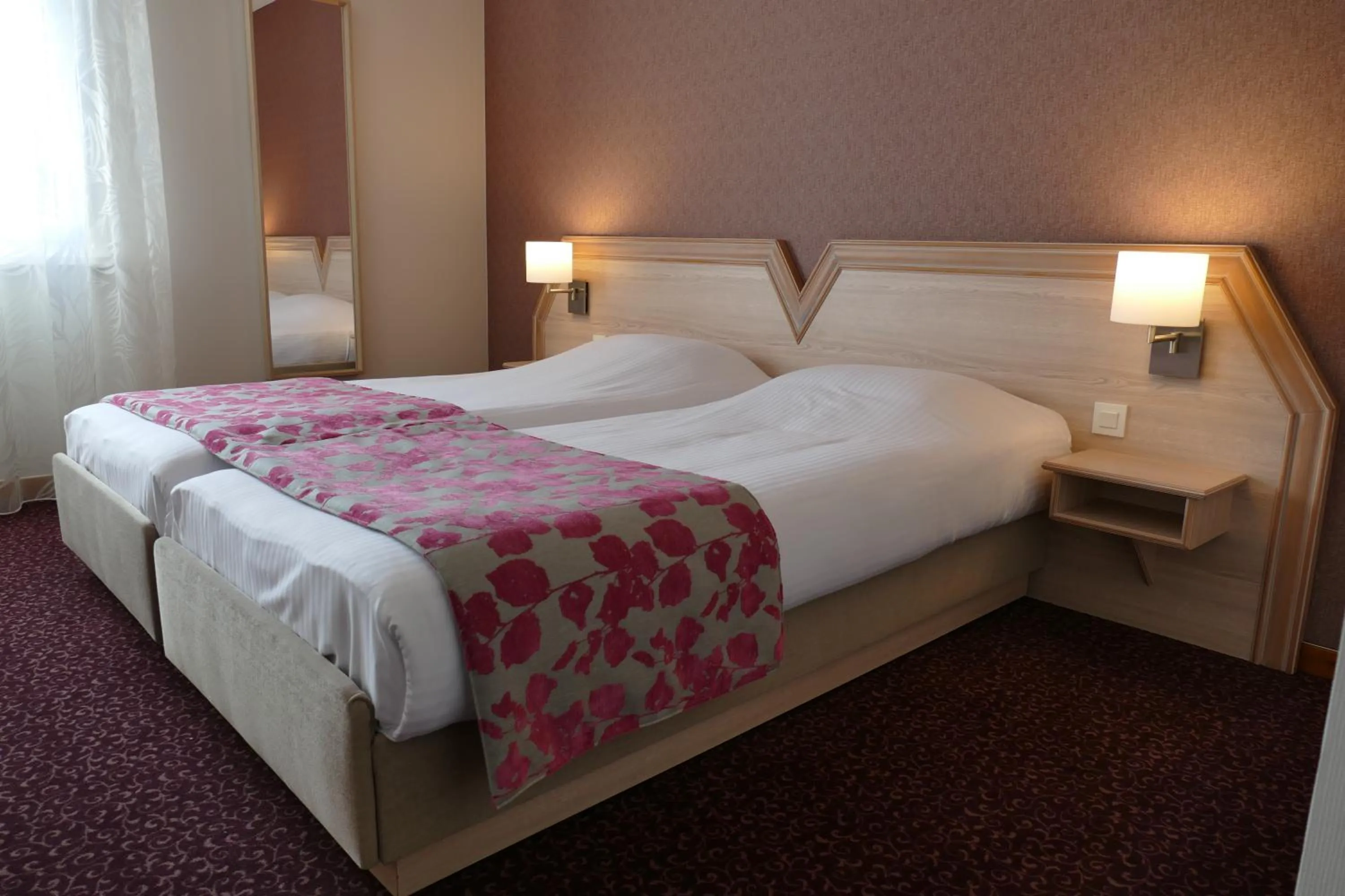 Bedroom, Bed in Au Relais de l'Ill