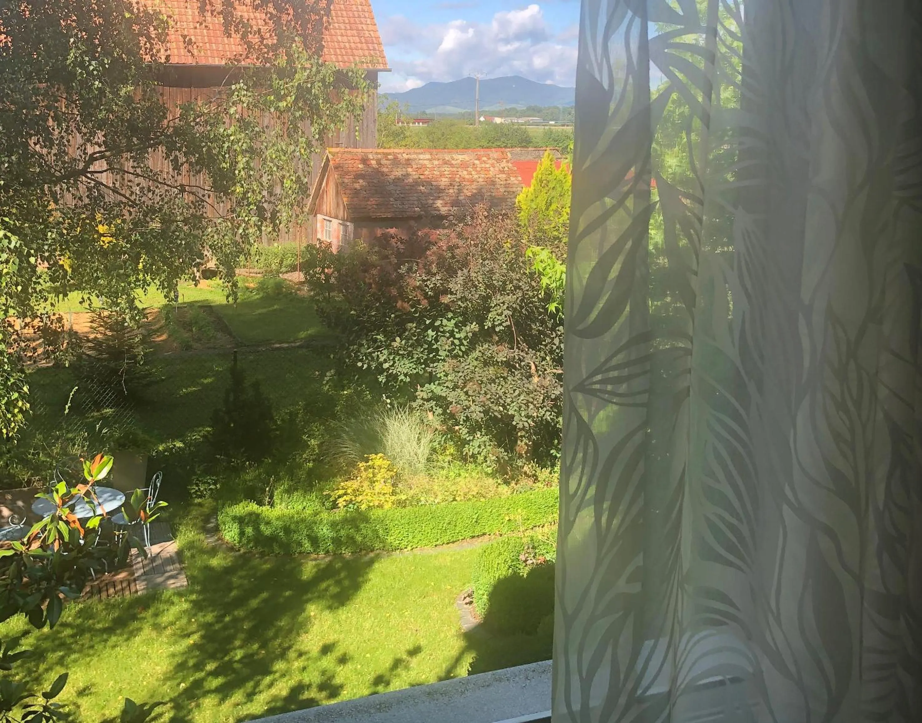 Garden in Au Relais de l'Ill