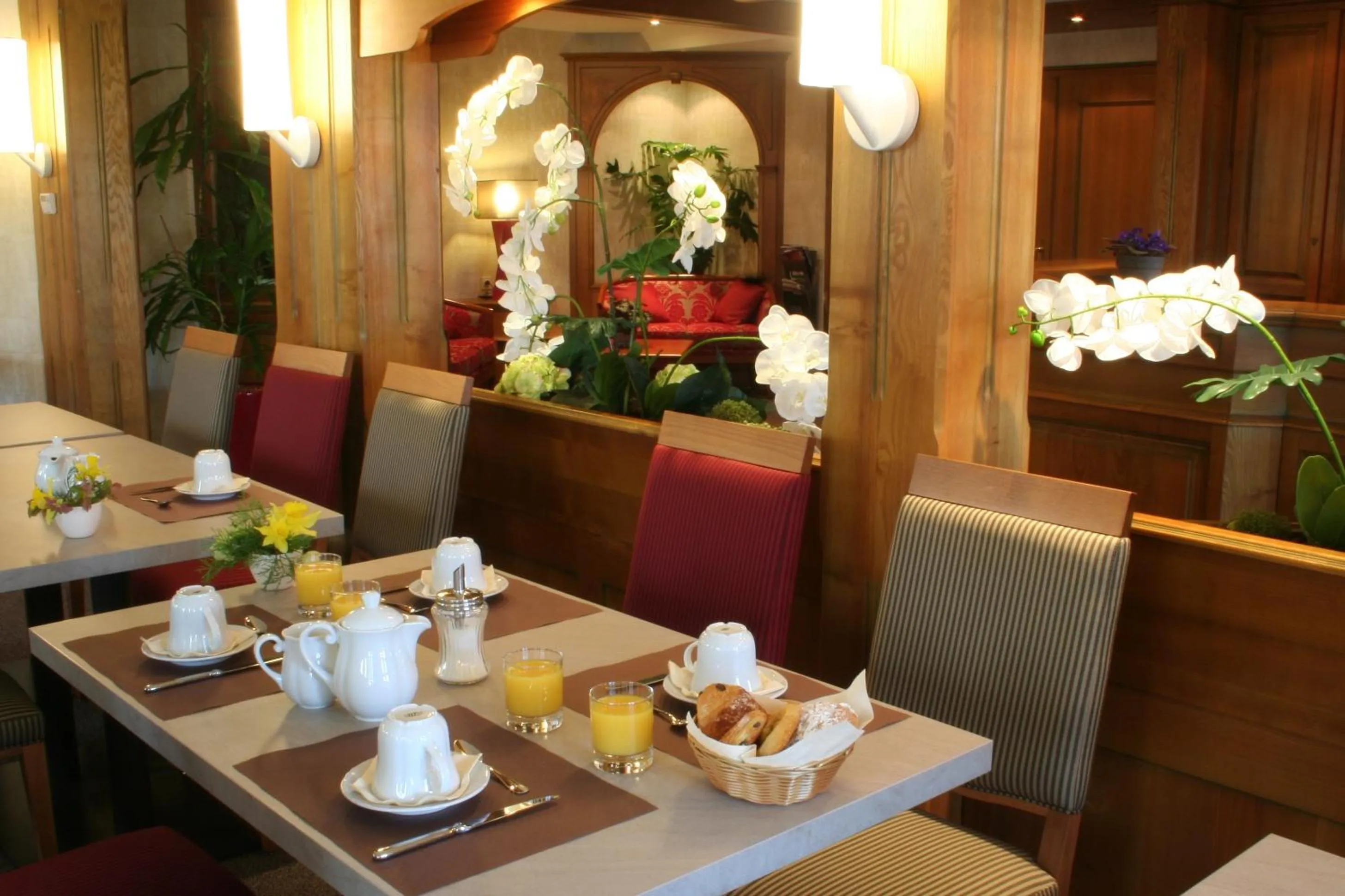 Seating area in Au Relais de l'Ill