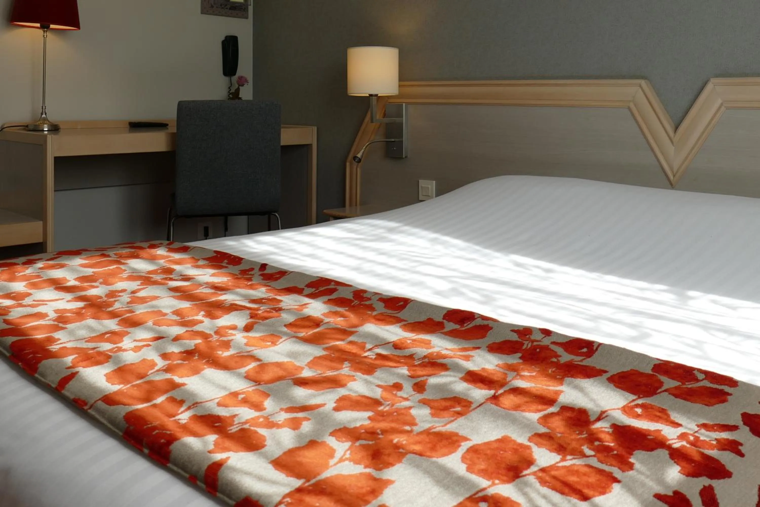 Bedroom, Bed in Au Relais de l'Ill