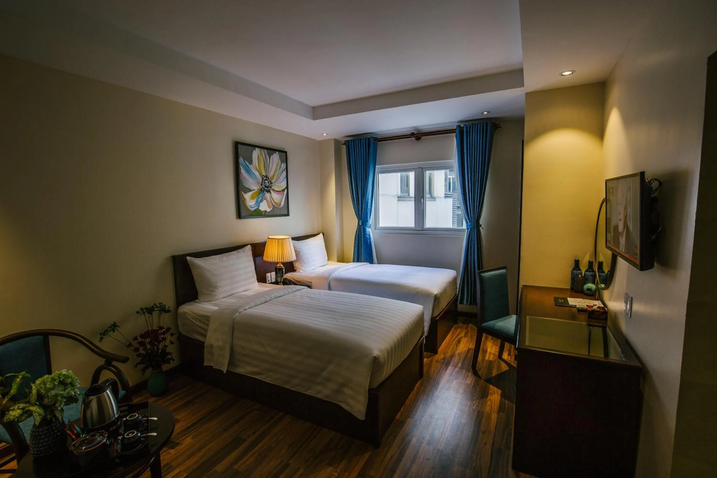 Bed in Roseland Sweet Hotel