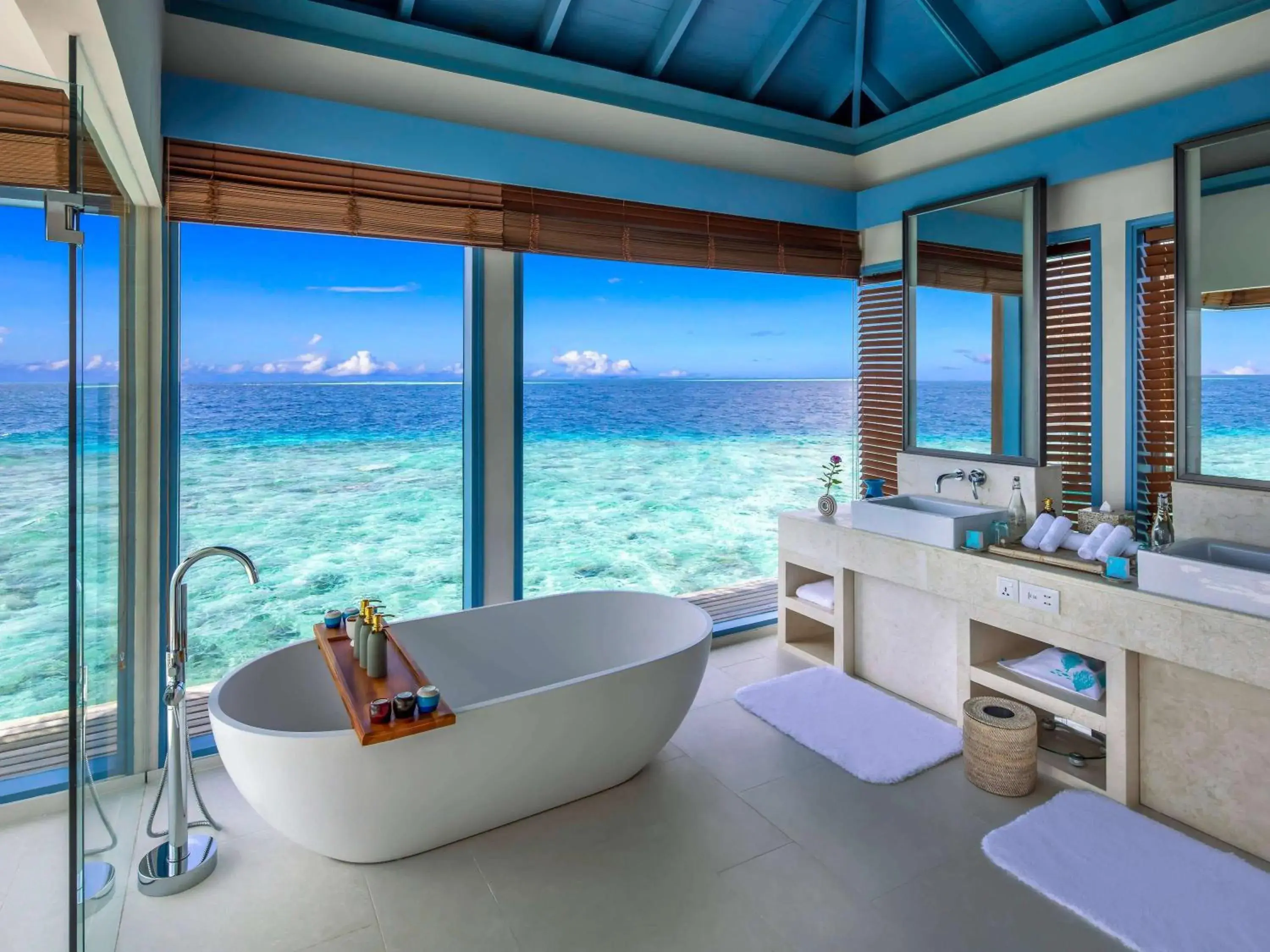 Two-Bedroom Overwater Residence in Raffles Maldives Meradhoo Two-Bedroom Overwater Residence in Raffles Maldives Meradhoo