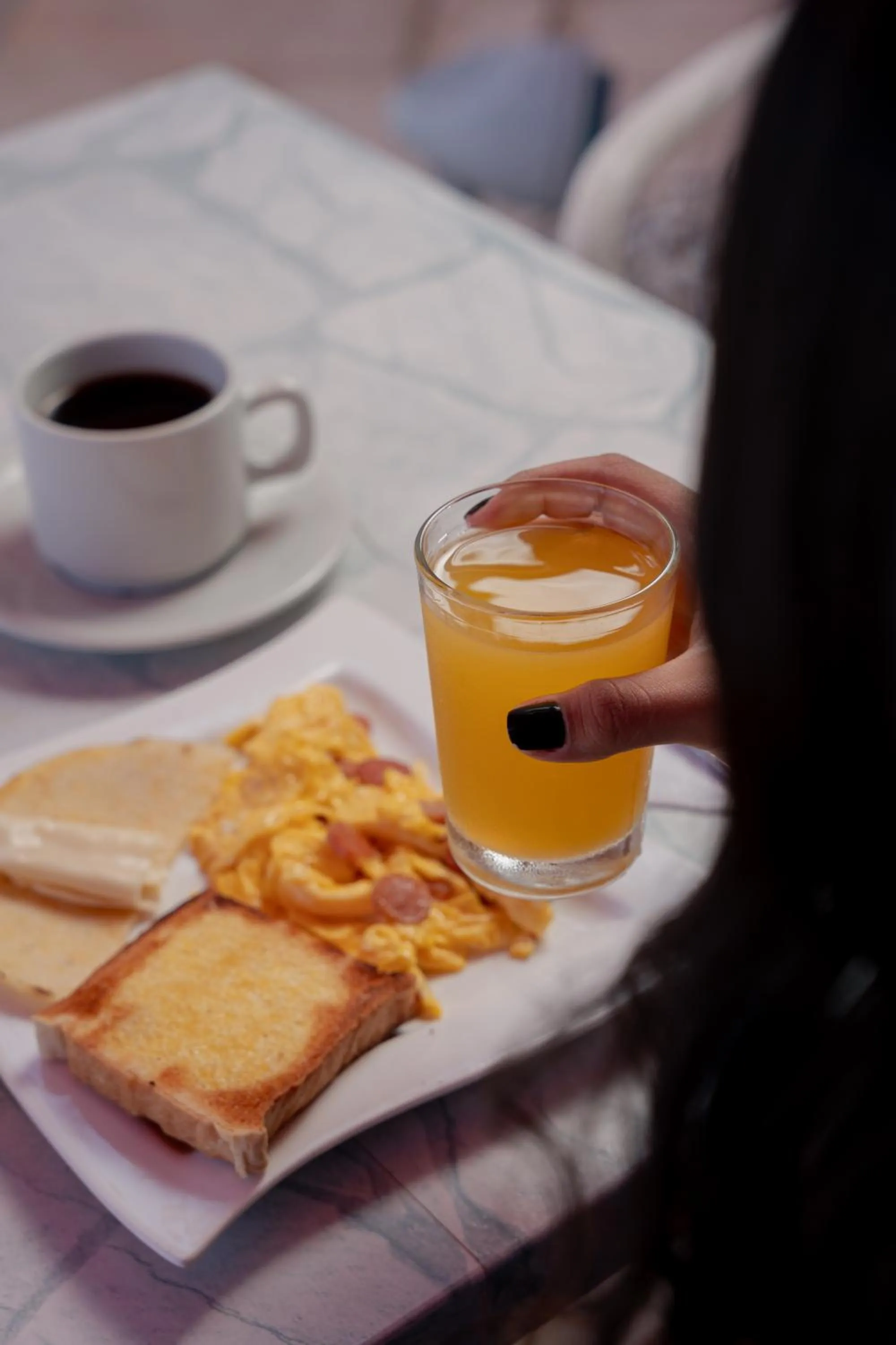 Breakfast in Hotel Bahia Blanca Santa Marta Frente al Mar