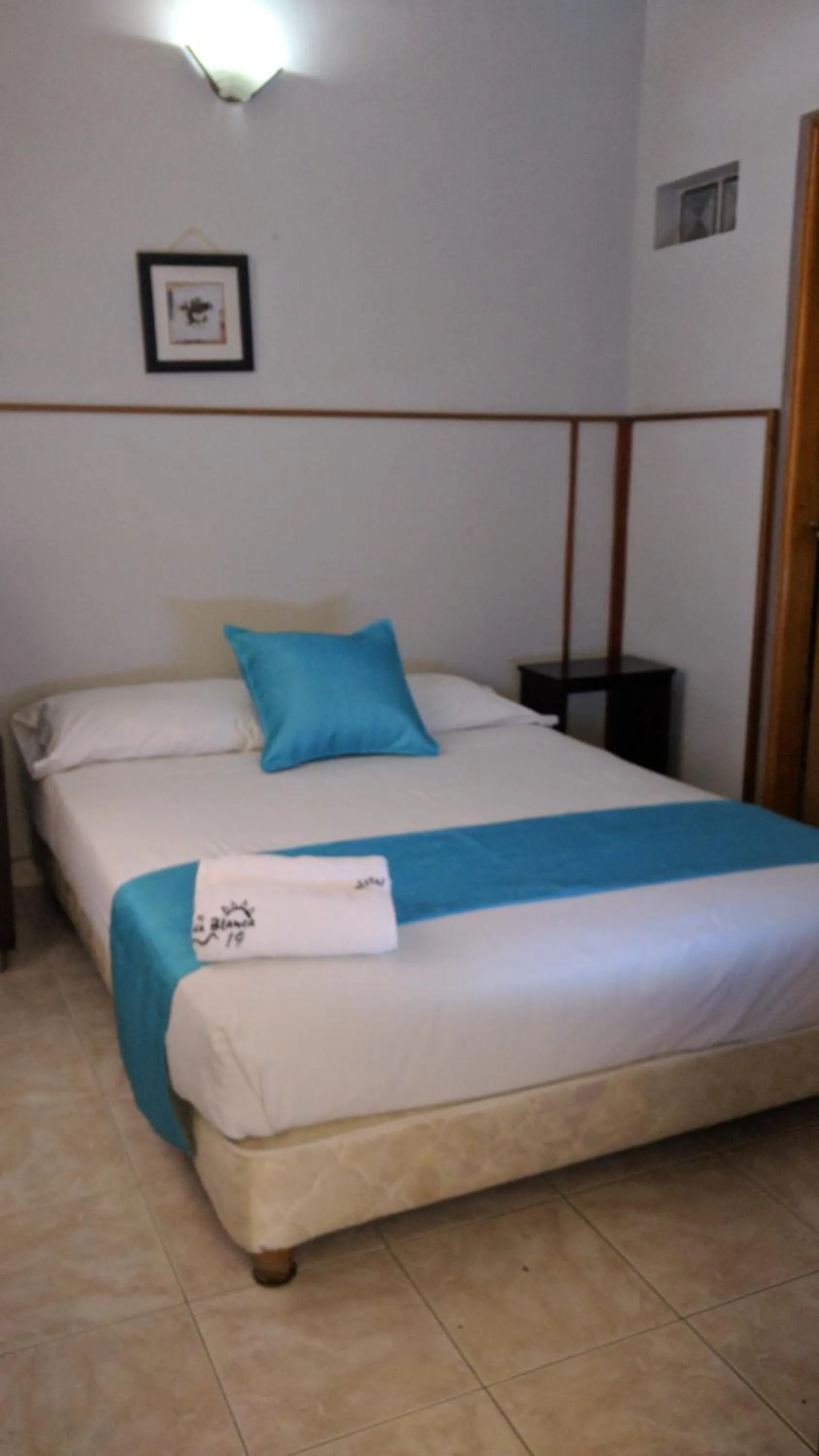 Bed in Hotel Bahia Blanca Santa Marta Frente al Mar