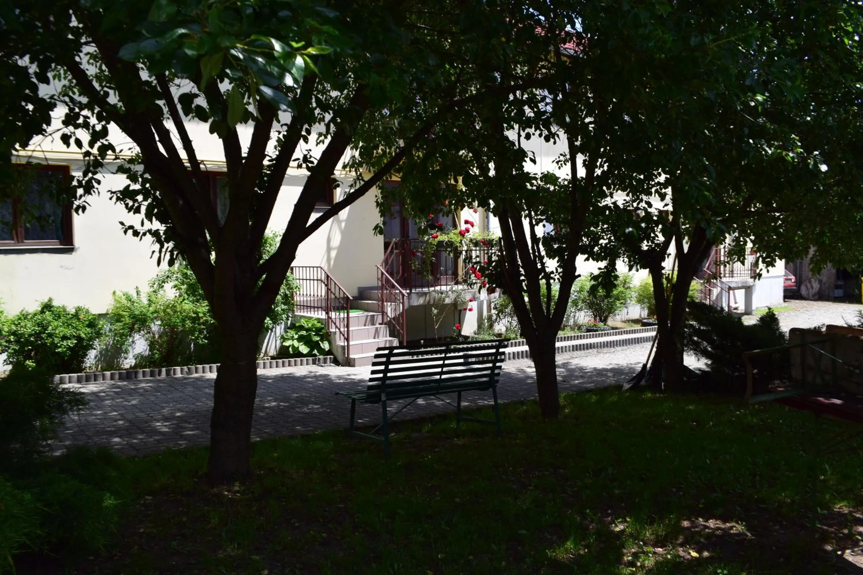 Garden view in Pension GreenHouse