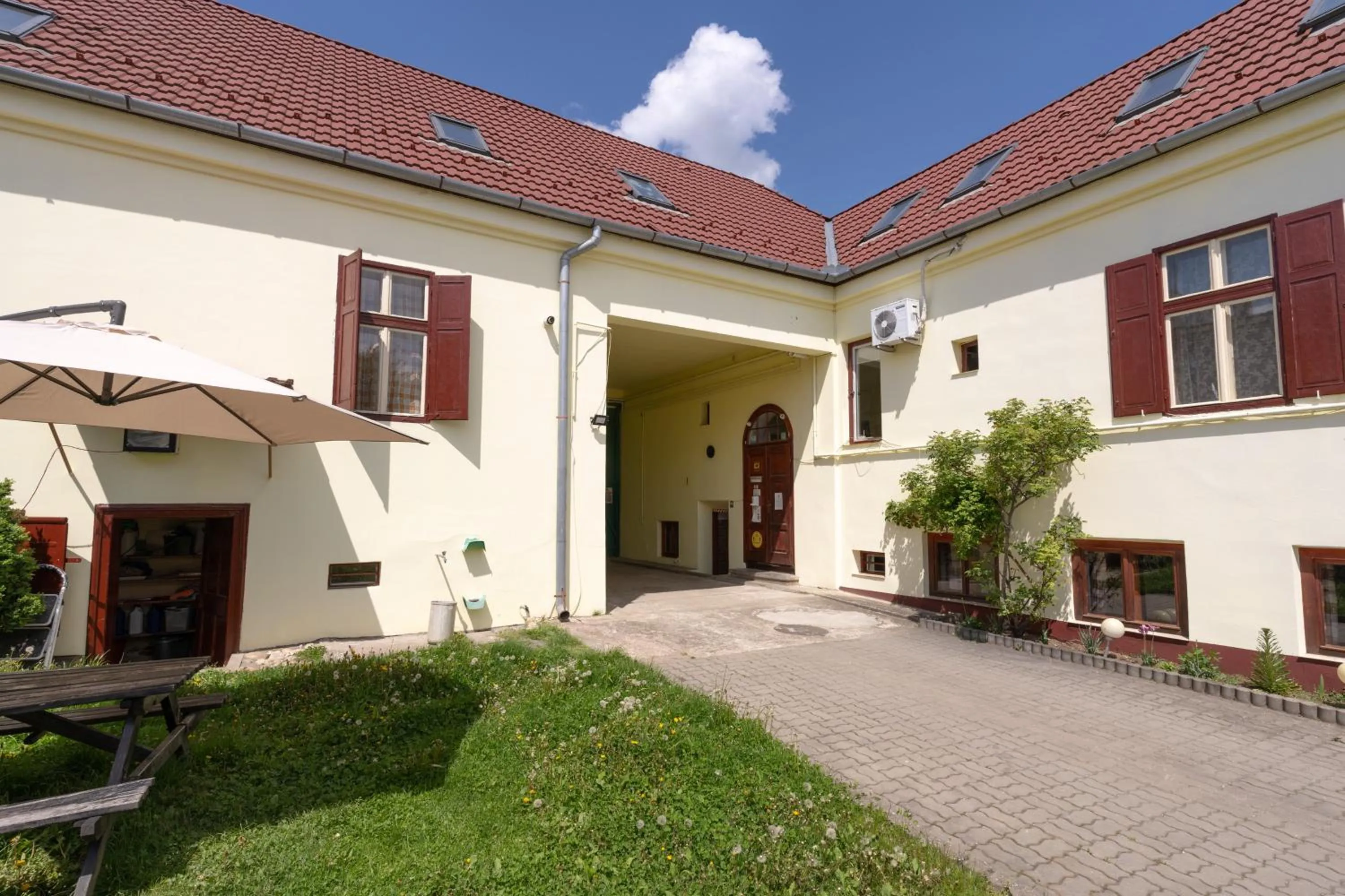 Patio in Pension GreenHouse