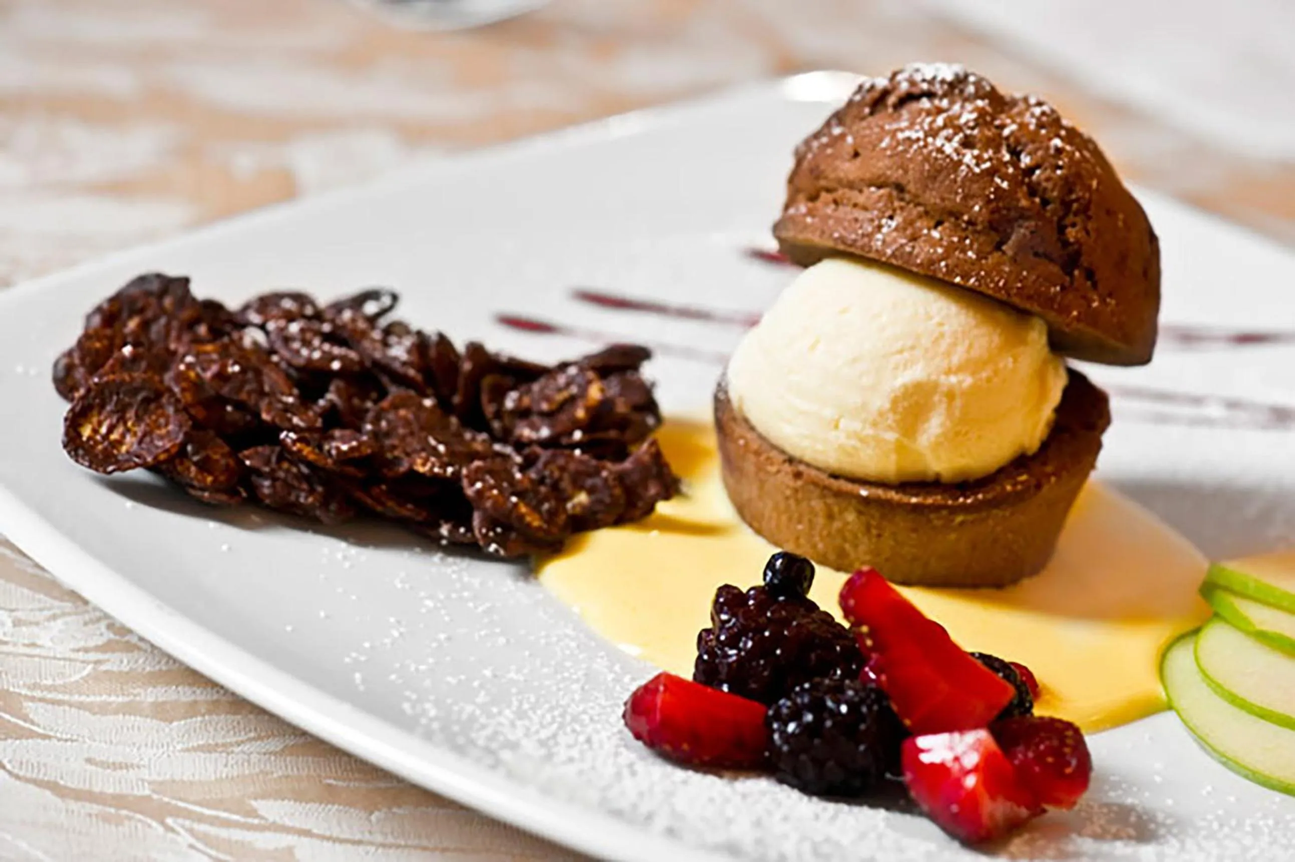 Food close-up in Hotel Costabella
