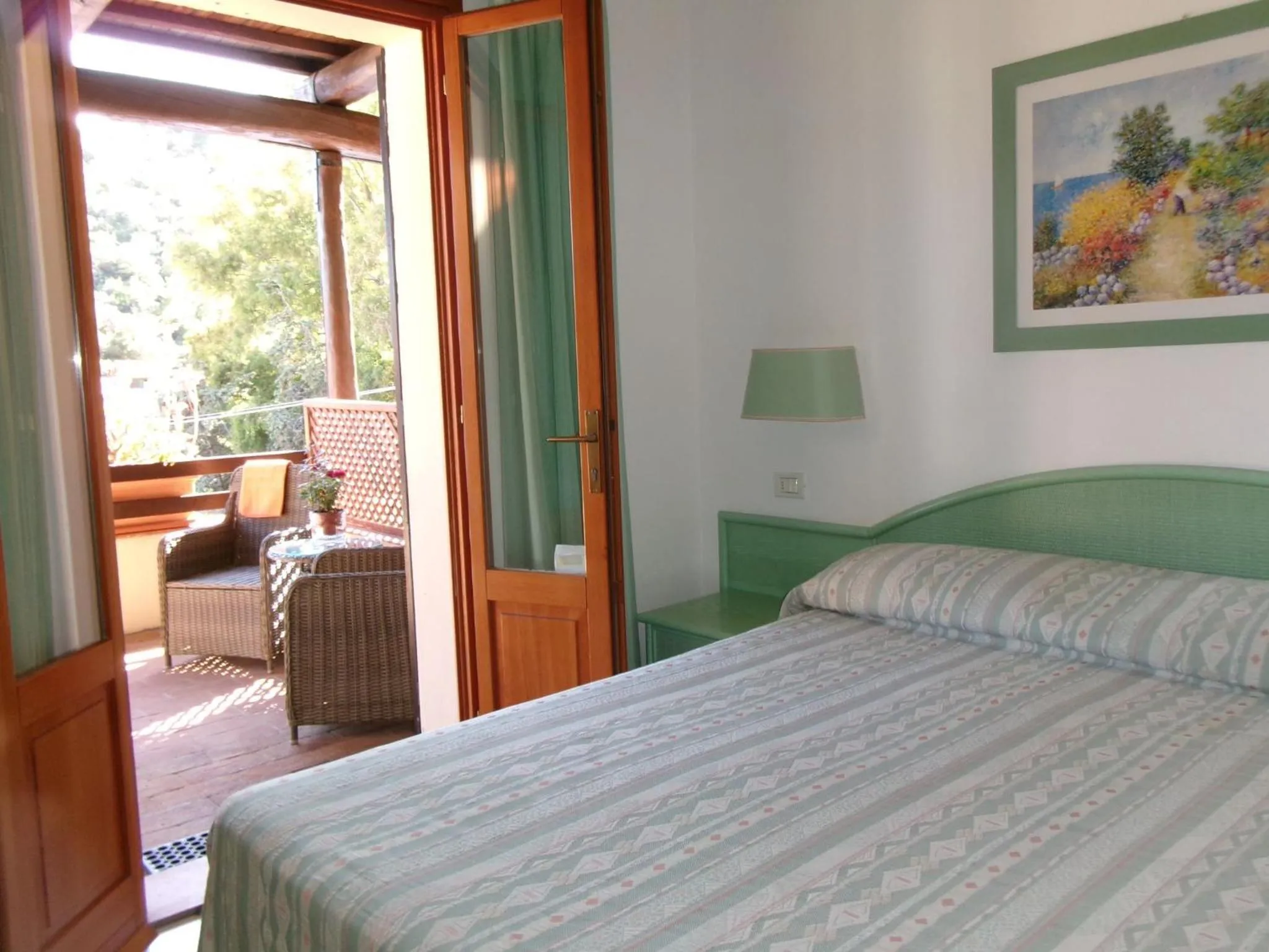 Double Room with Patio in Hotel Galli - Wellness & Spa