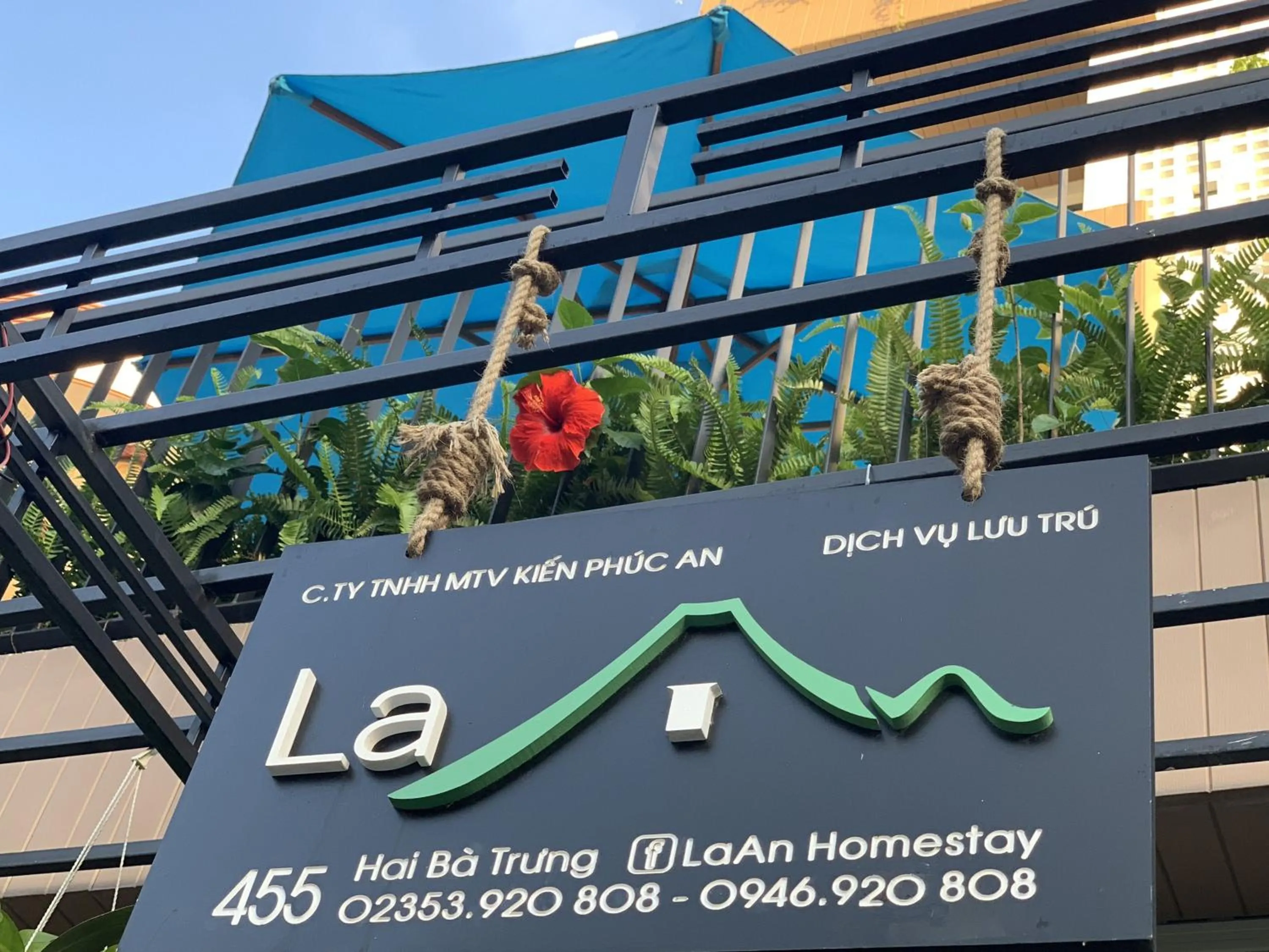 Property logo or sign in La An Homestay