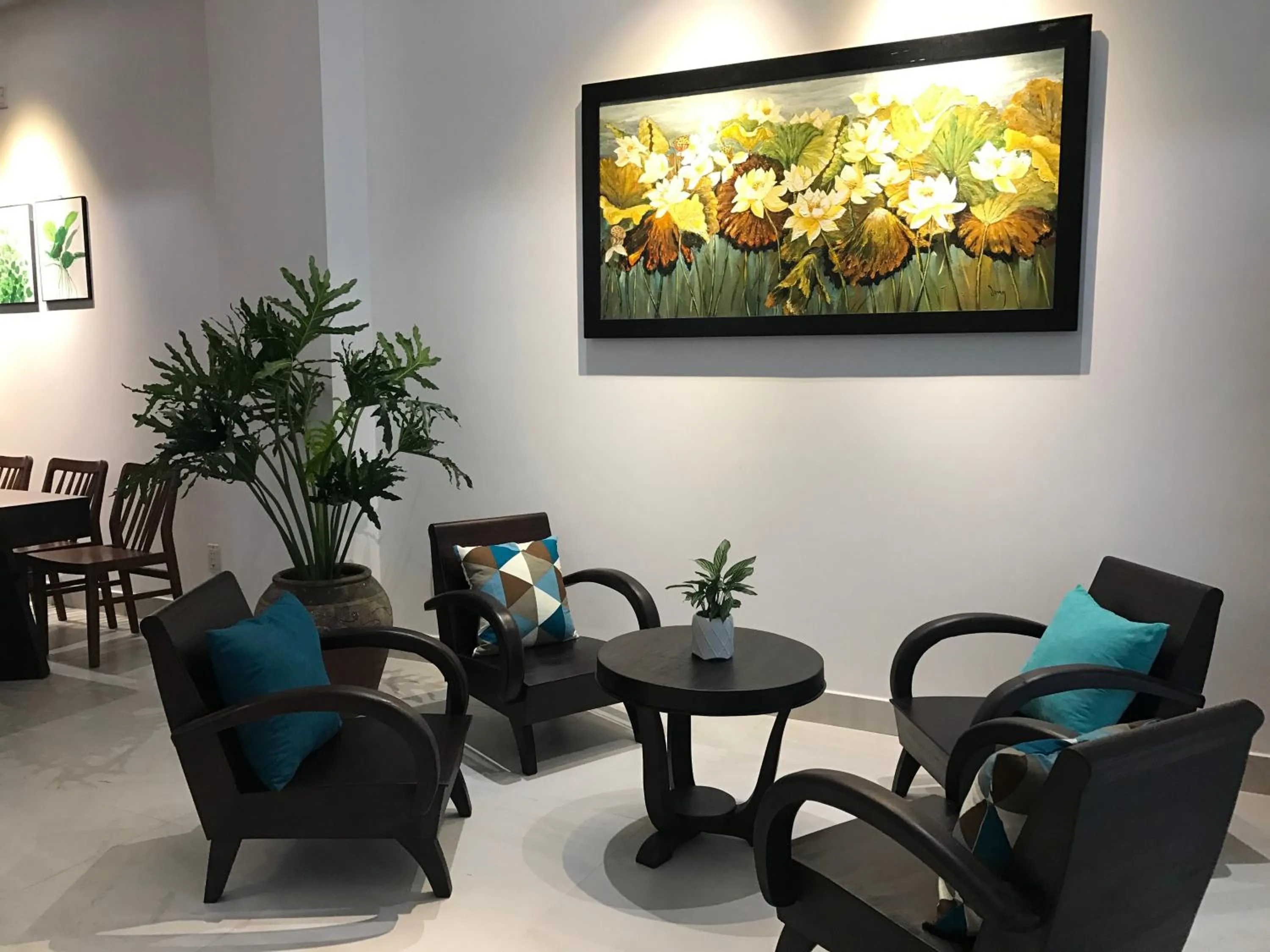 Living room in La An Homestay