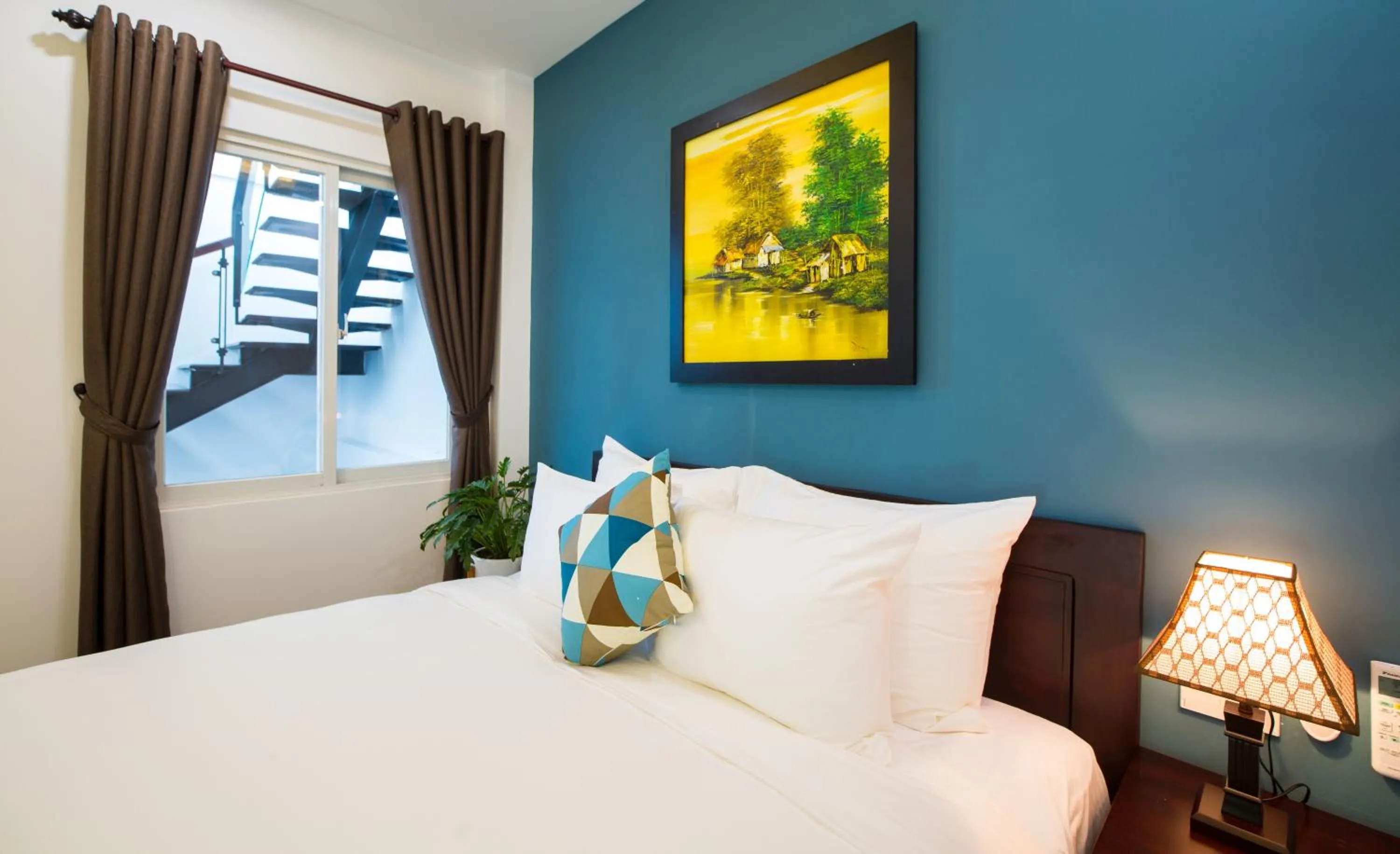 Balcony/Terrace, Bed in La An Homestay