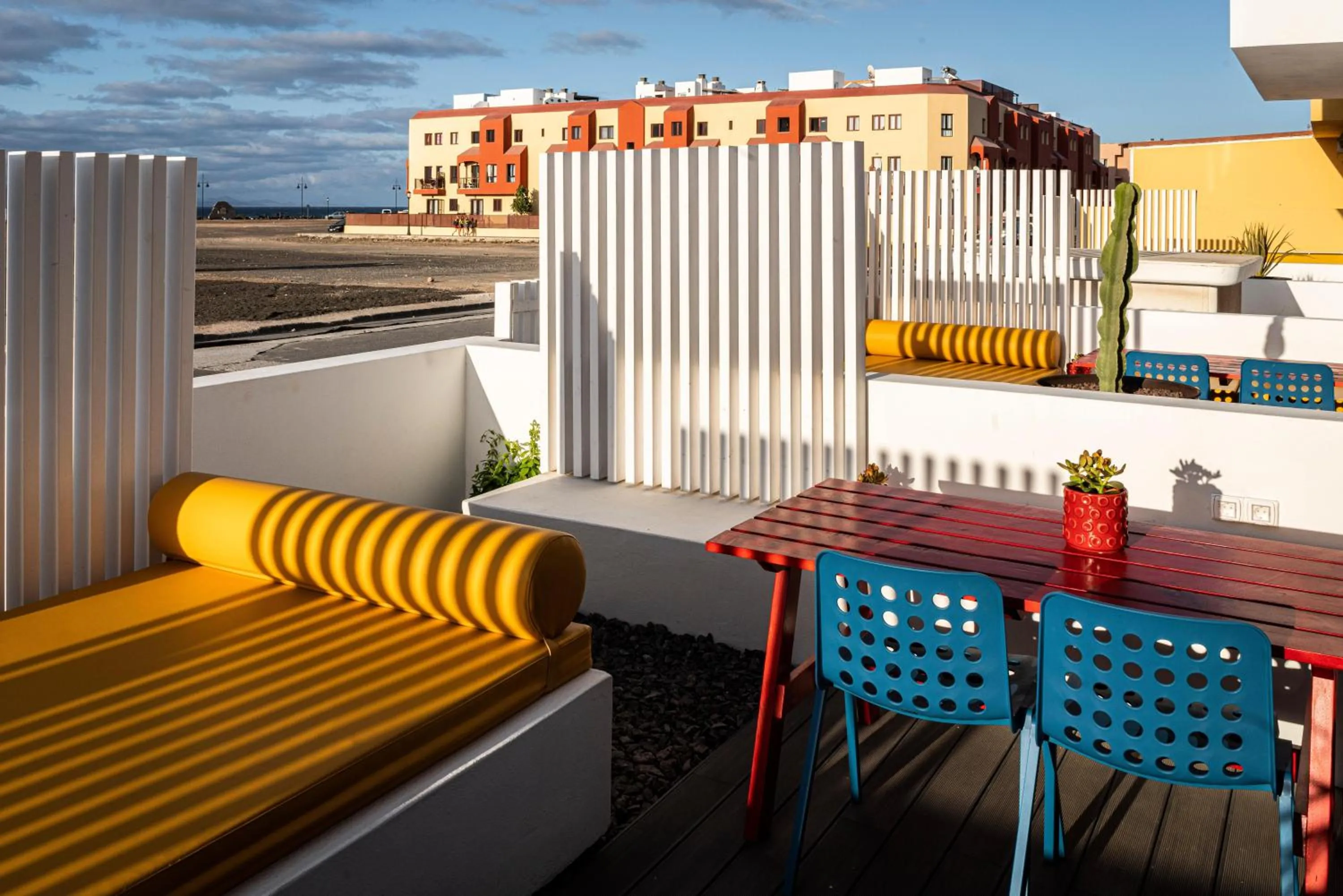 Balcony/Terrace in Buendía Corralejo Nohotel