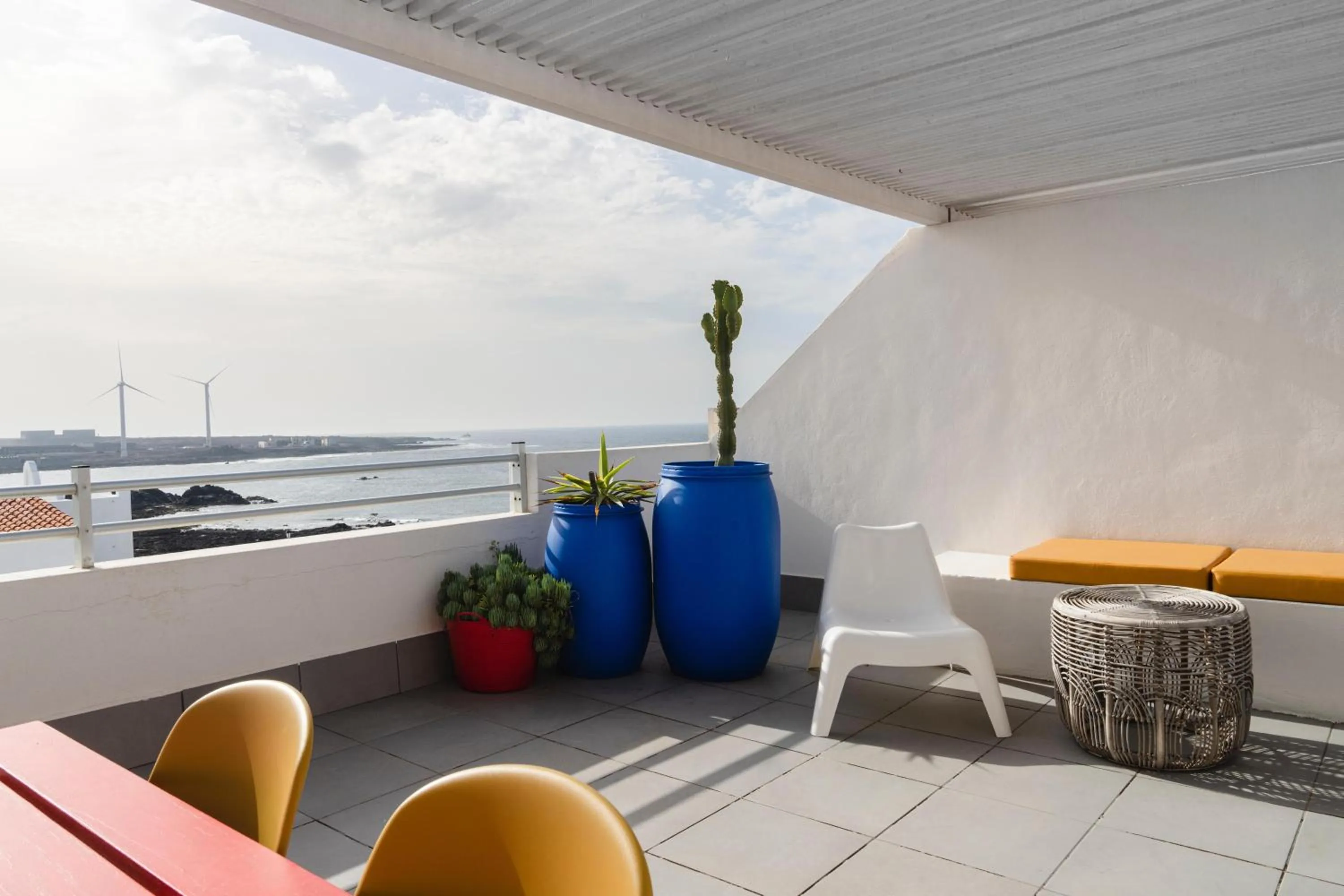 Balcony/Terrace in Buendía Corralejo Nohotel