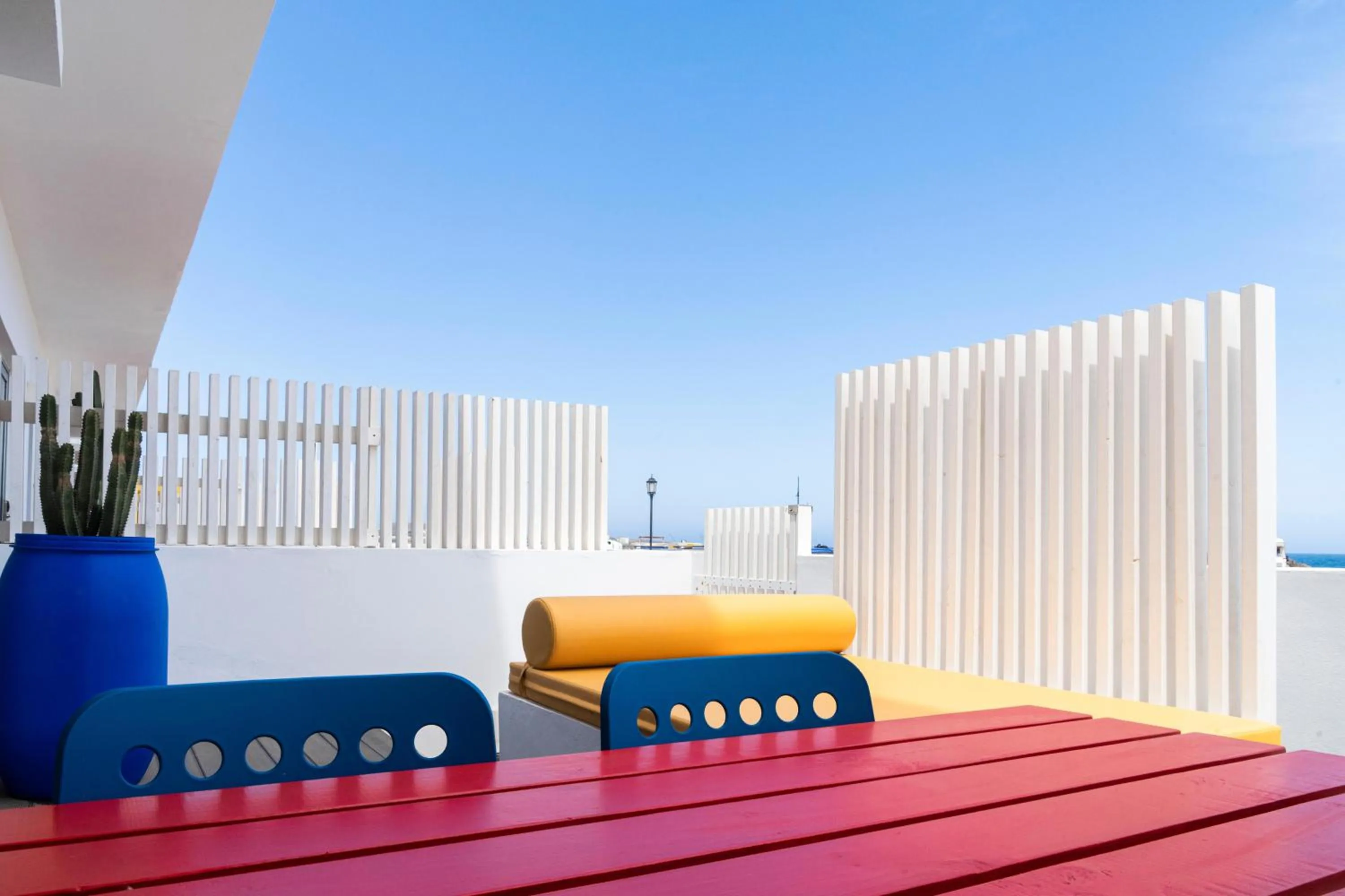 Balcony/Terrace in Buendía Corralejo Nohotel
