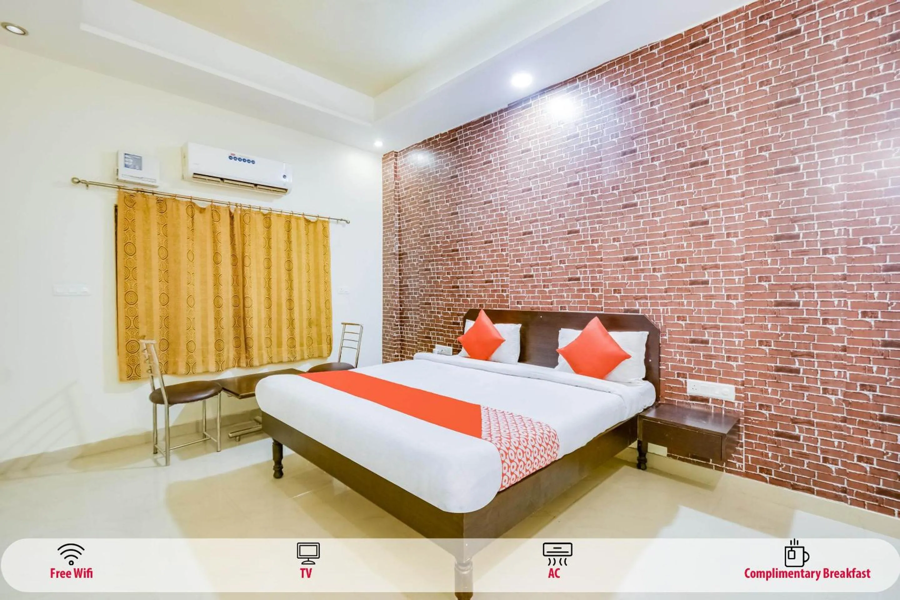 Bedroom in Hotel O The Thar Mid Way Hotel And Restaurant