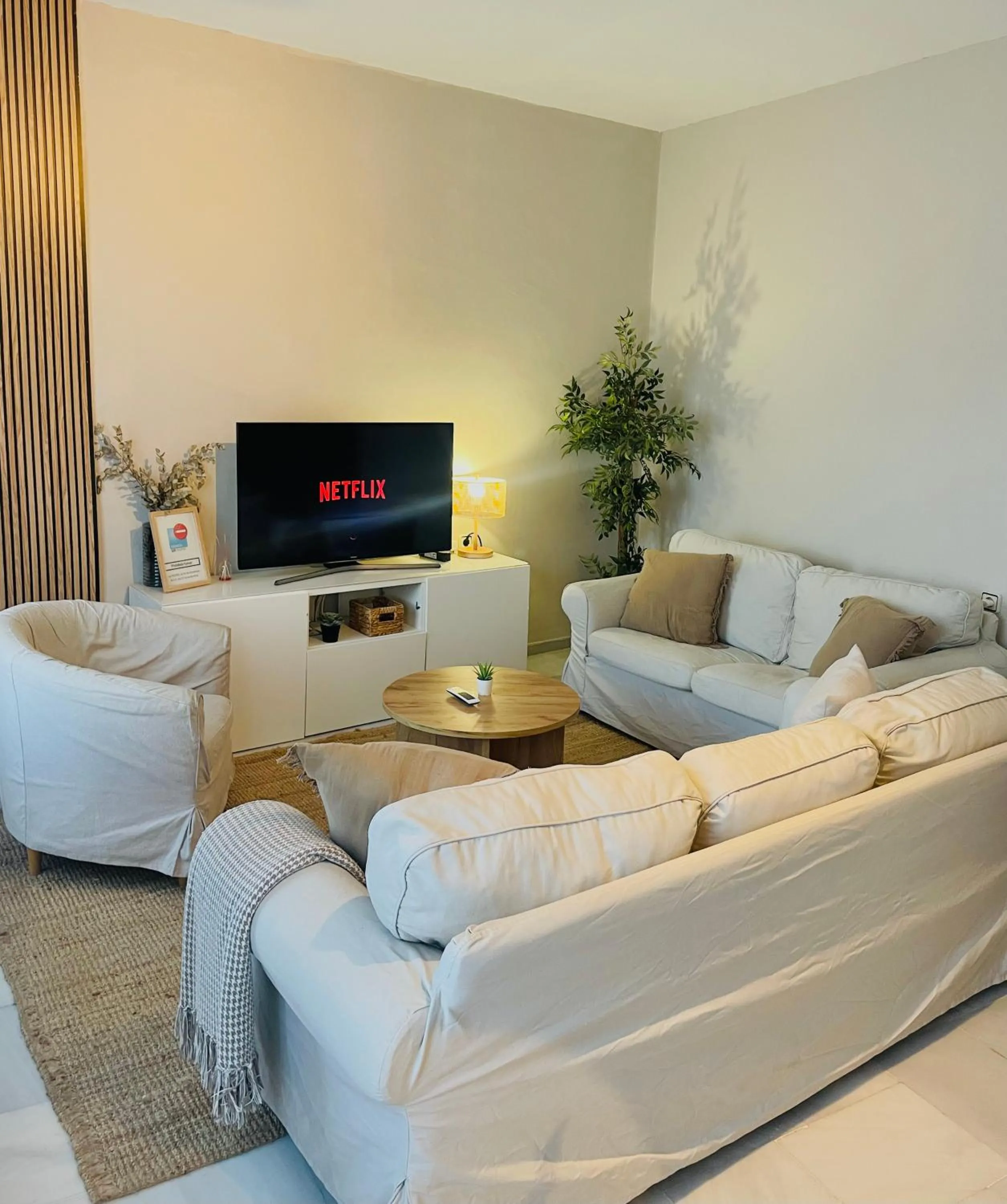 Living room in La Casa de Carmen