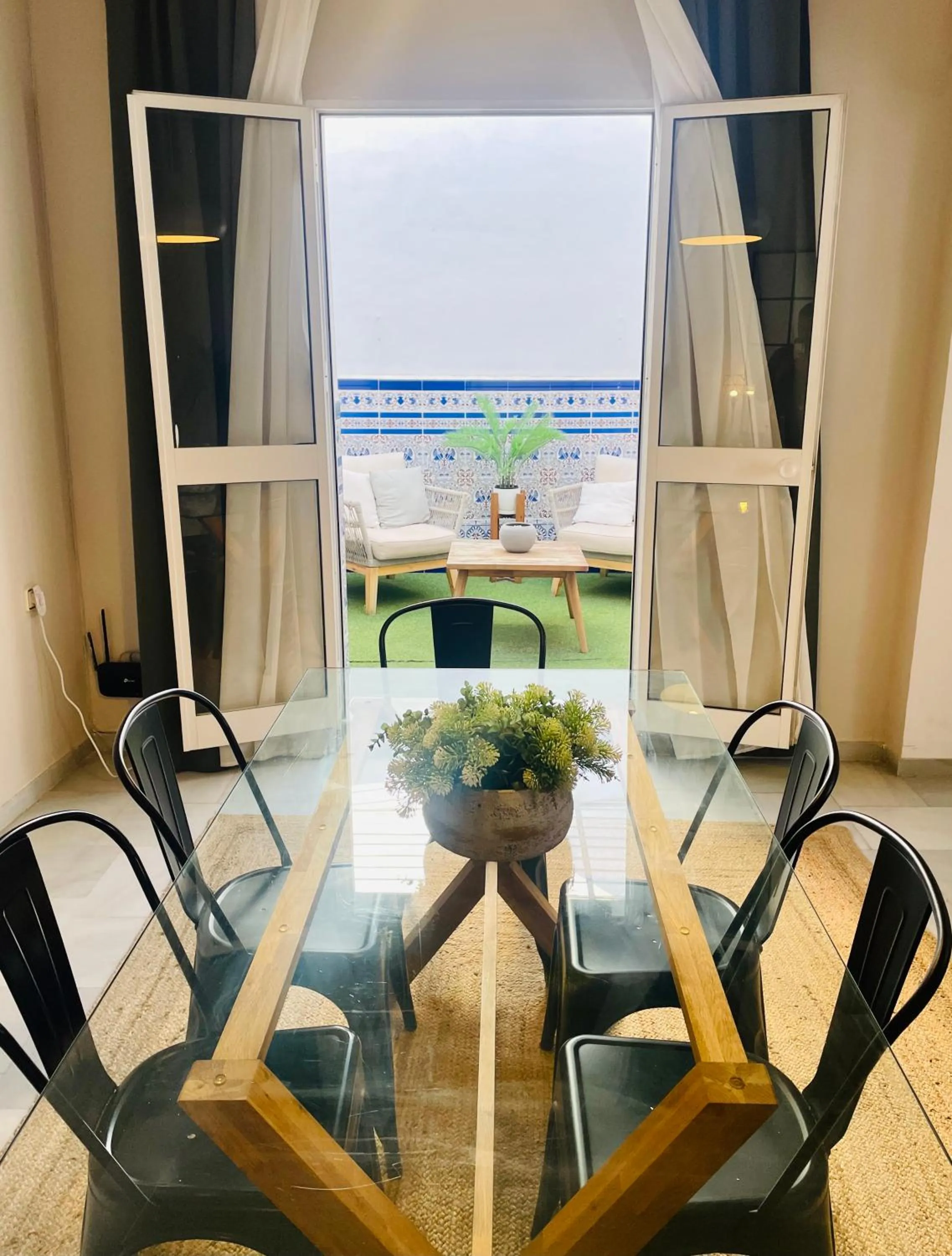 Patio in La Casa de Carmen