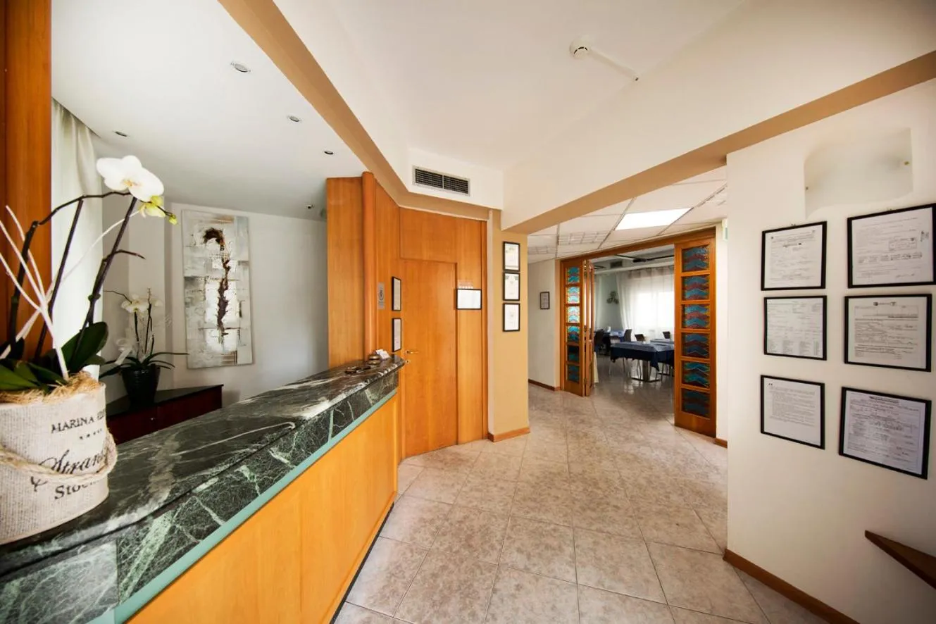 Lobby or reception in Hotel Marina Bay