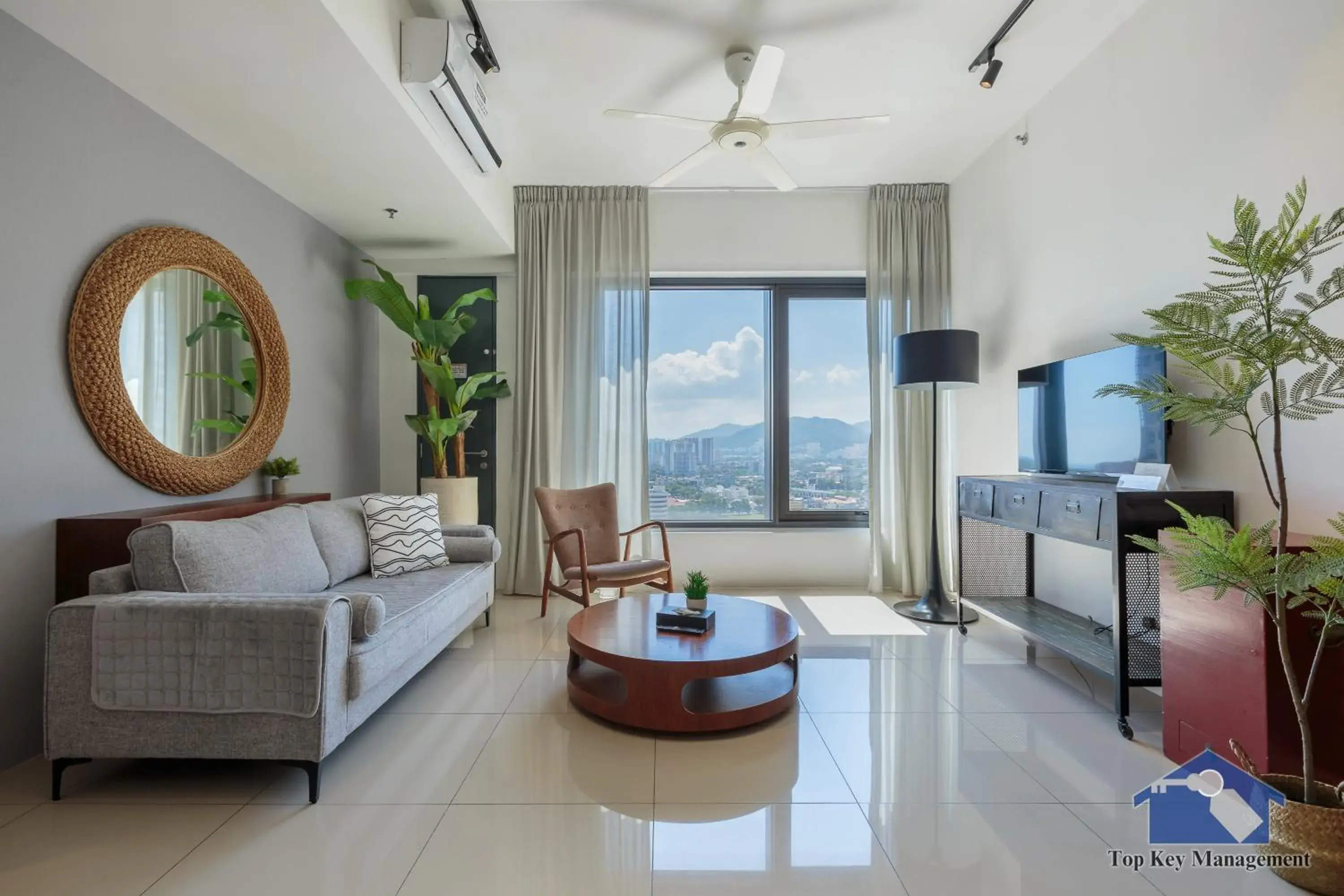 Two-Bedroom Apartment with City View in Tropicana 218 Macalister by Stayla Two-Bedroom Apartment with City View in Tropicana 218 Macalister by Stayla