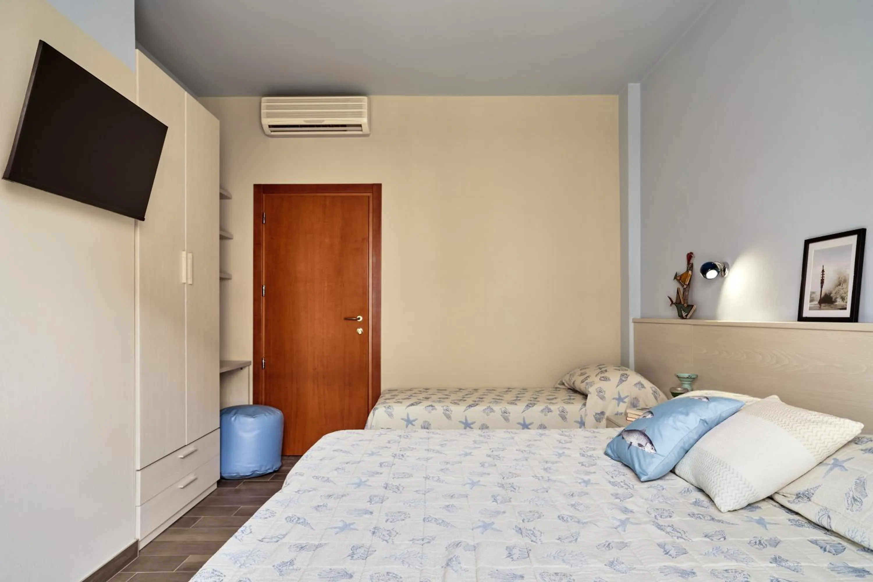 Bed in Hotel Letizia