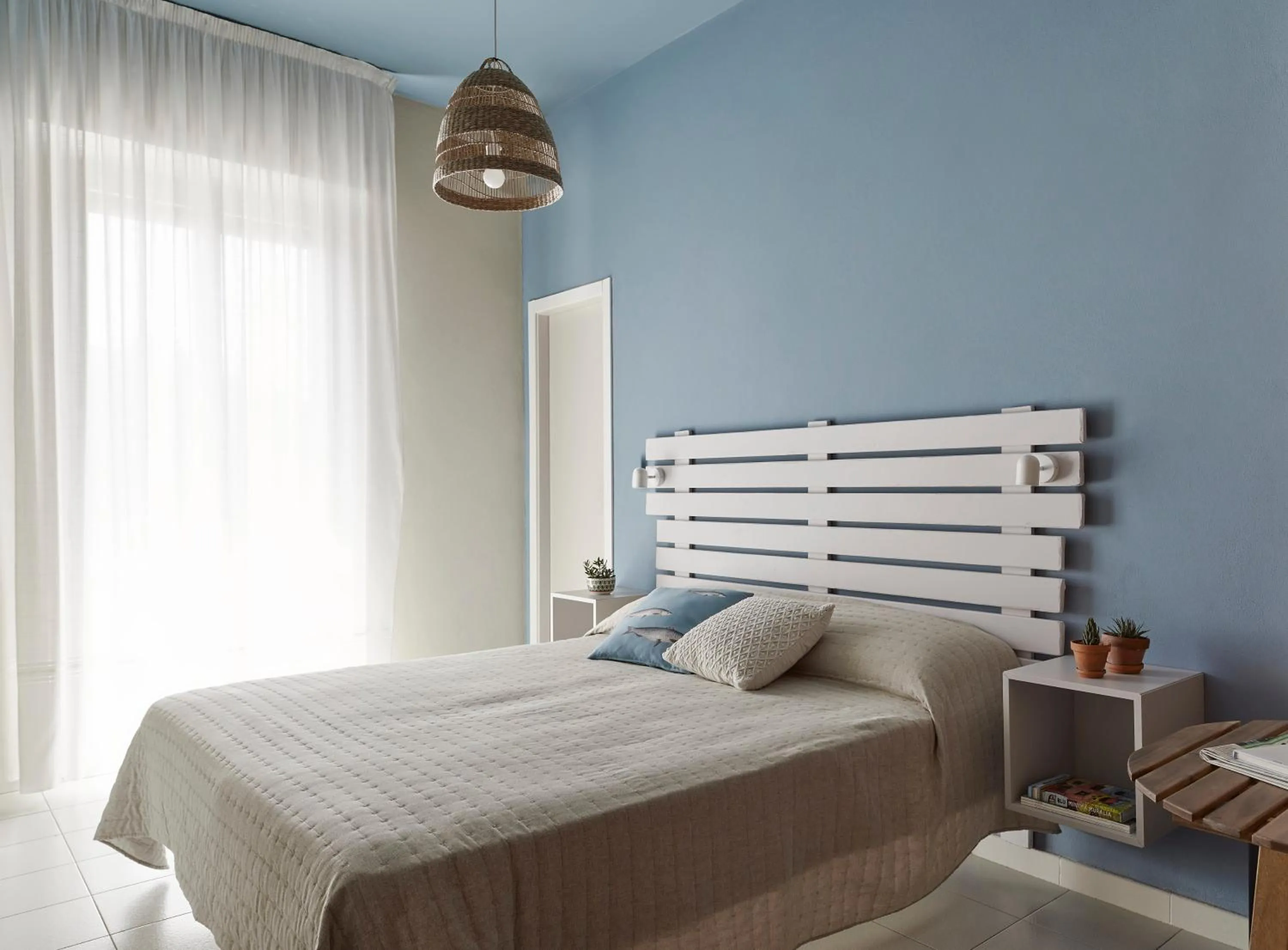 Bedroom, Bed in Hotel Letizia