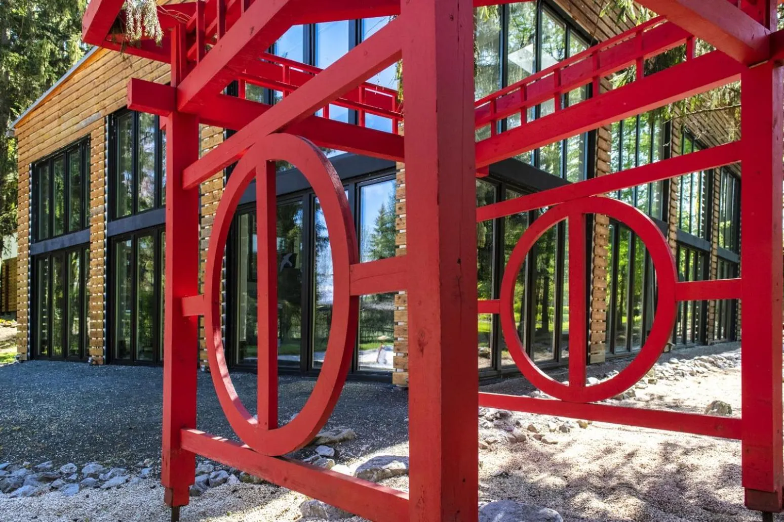 Property building in Oxigén Family Hotel Noszvaj
