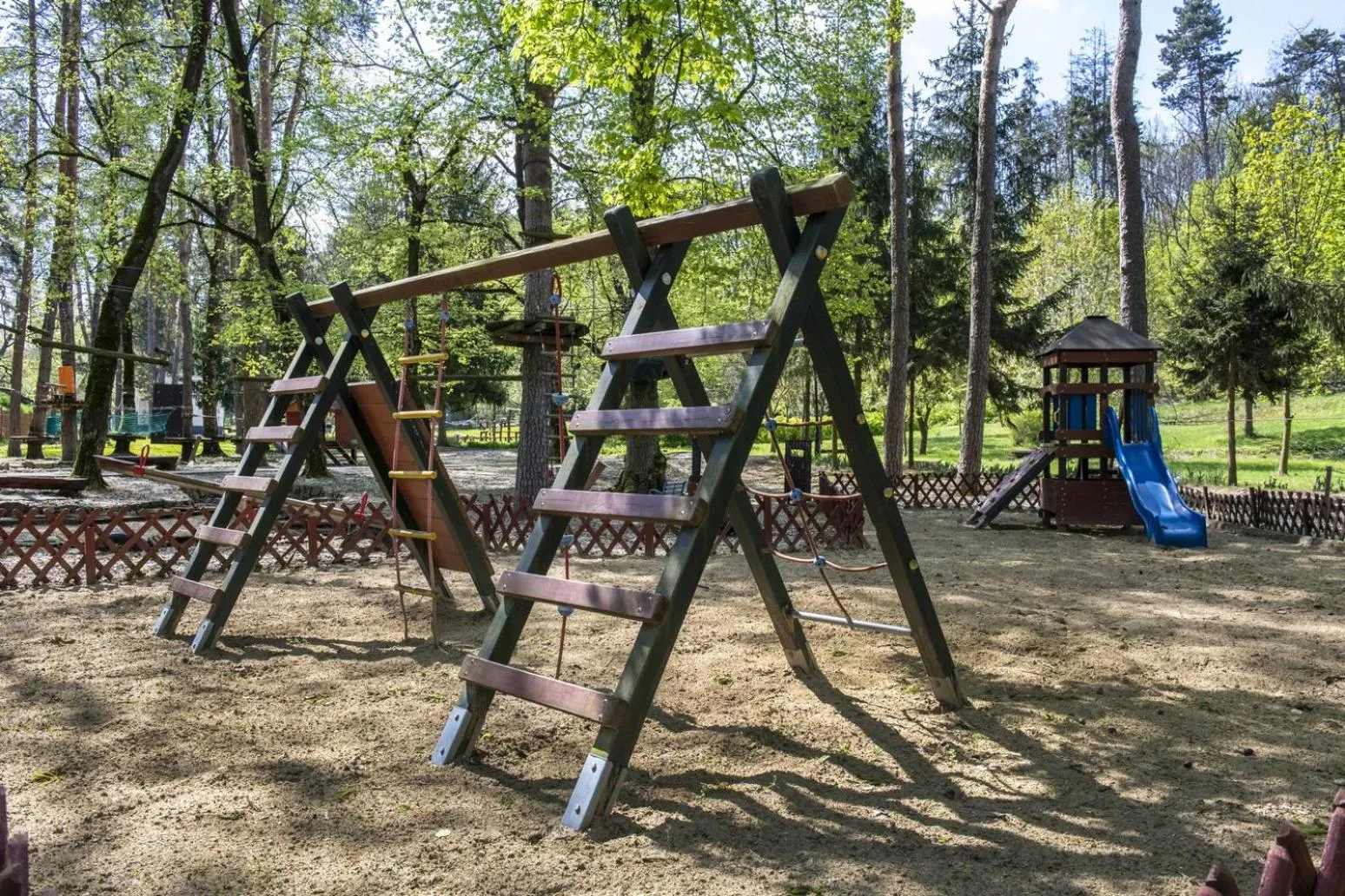 Children play ground in Oxigén Family Hotel Noszvaj