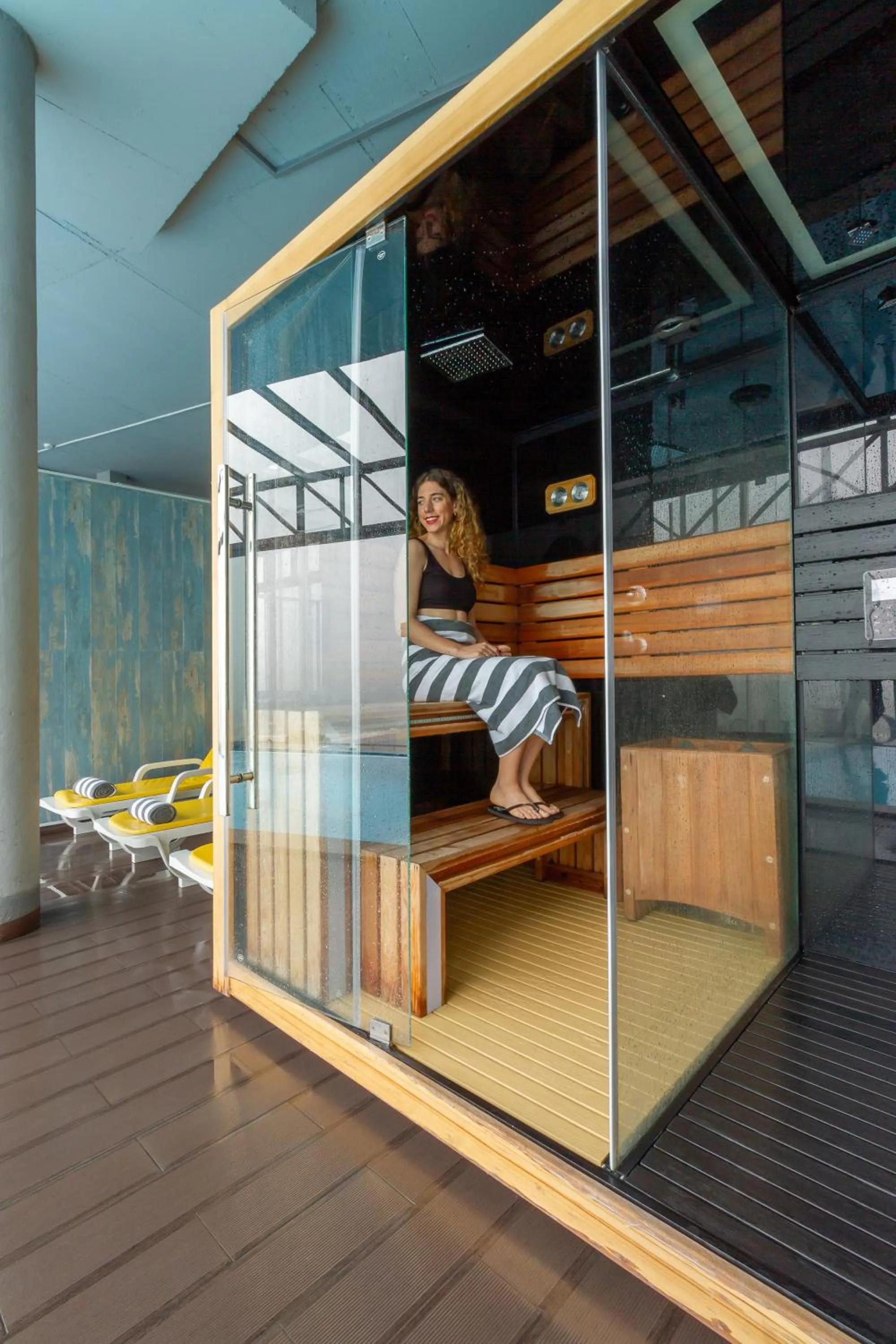 Hot Spring Bath in In Gold Hotel & Spa