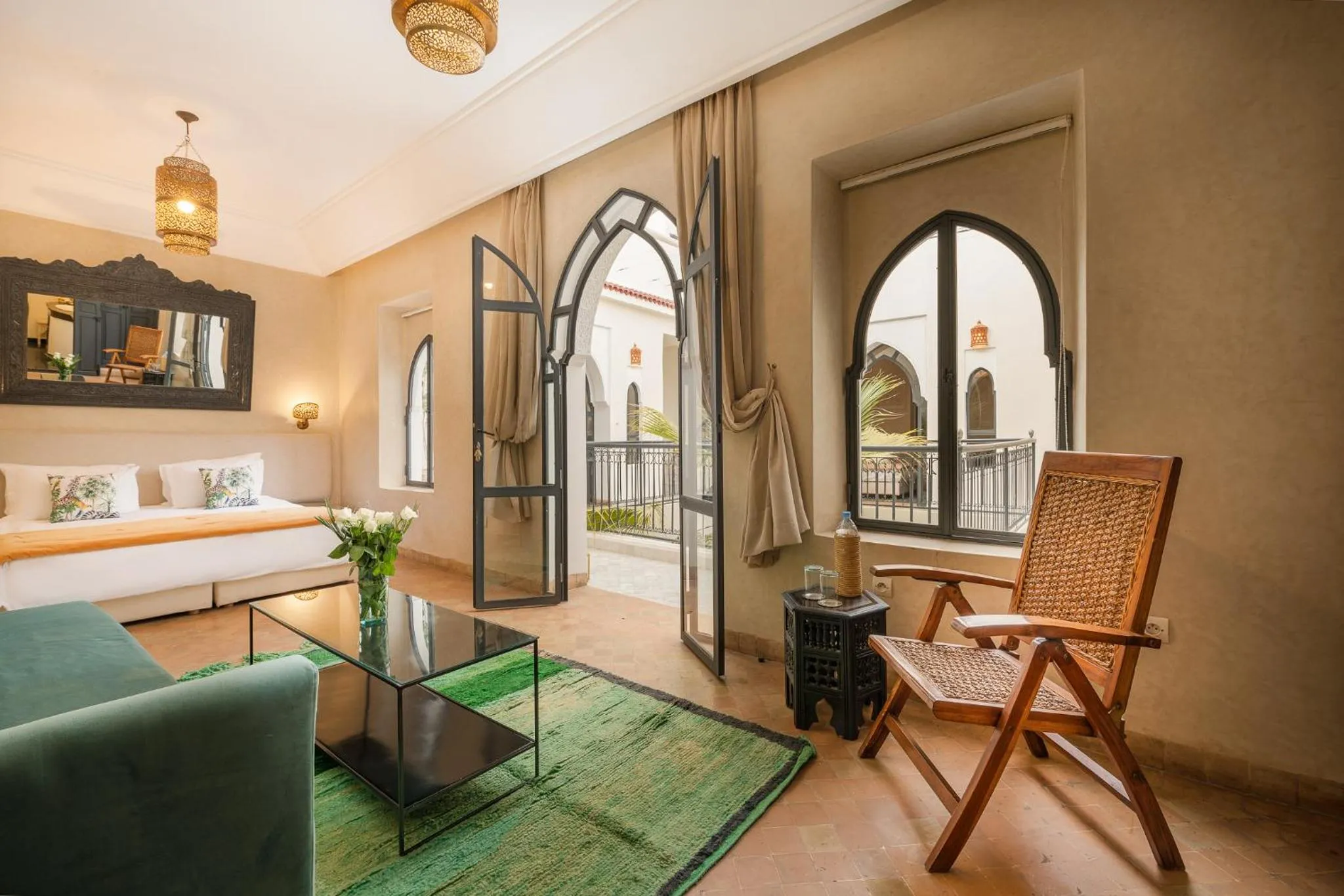 Bedroom in Riad D'ari
