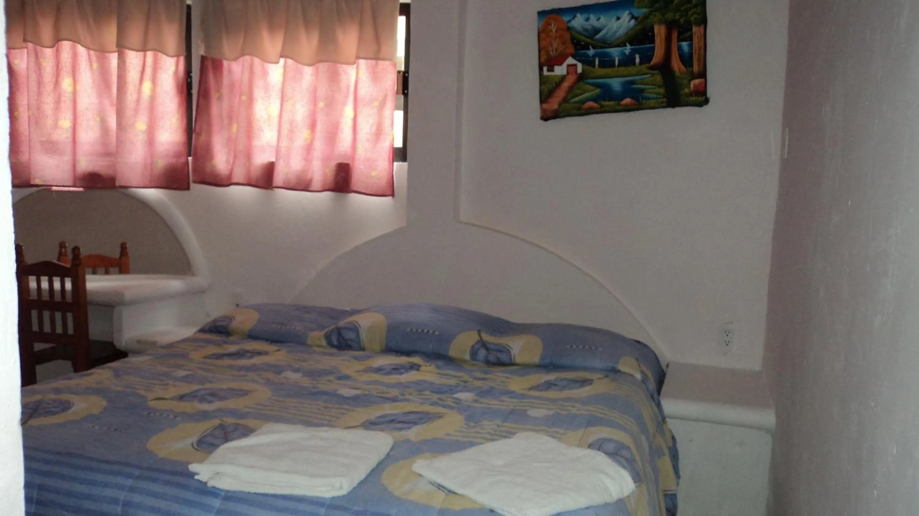 Bed in Hotel Puerto Villamar