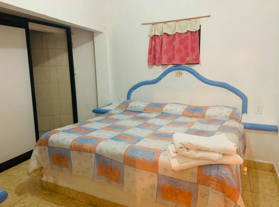 Bed in Hotel Puerto Villamar