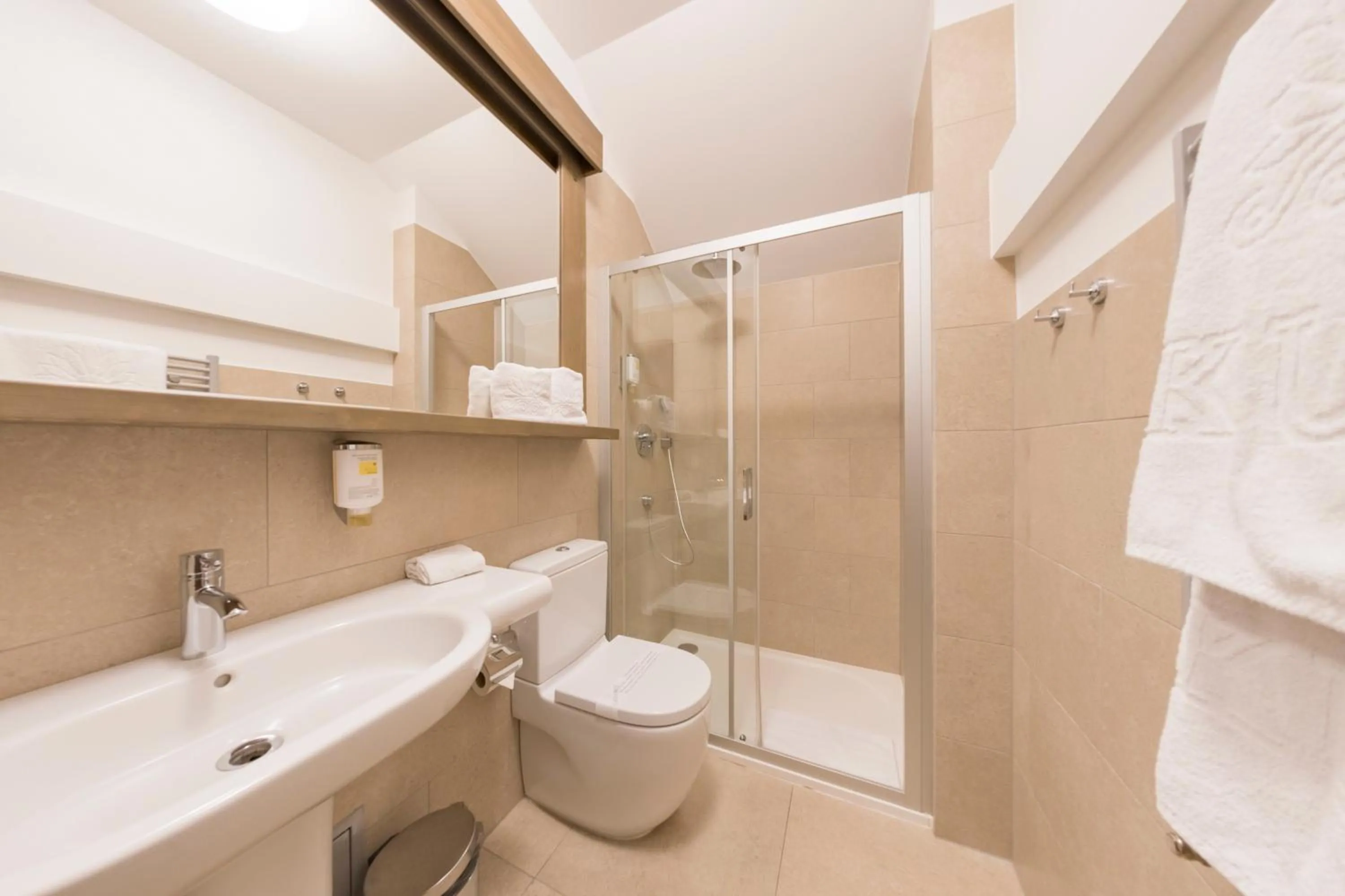 Bathroom in Hotel Jakubus