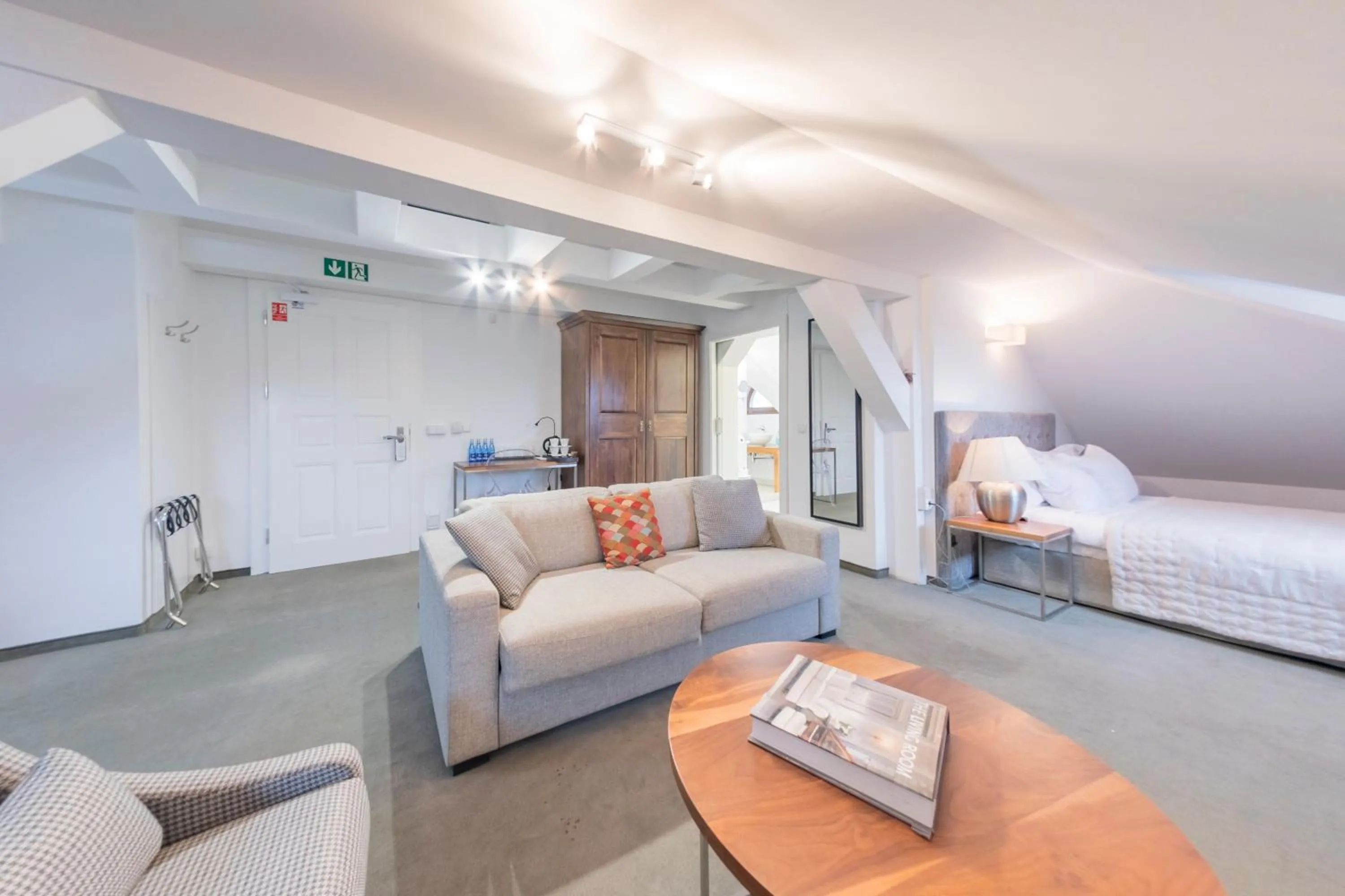 Bed in Hotel Jakubus