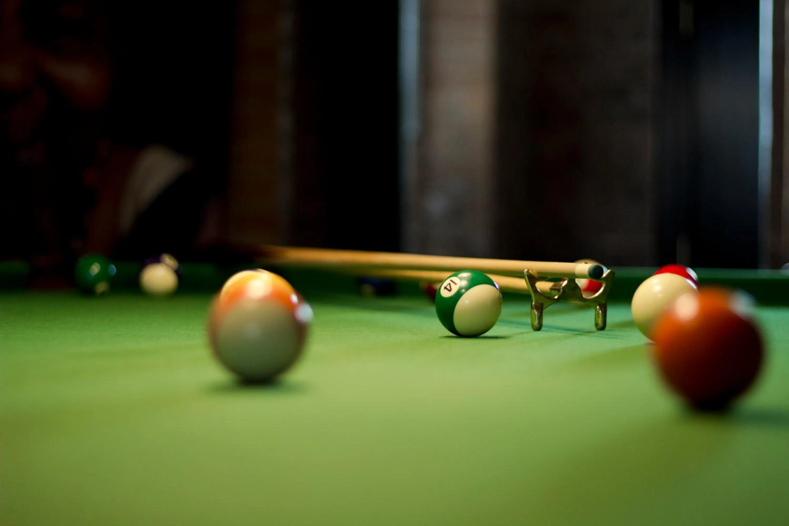 Billiard in Hotel Jakubus