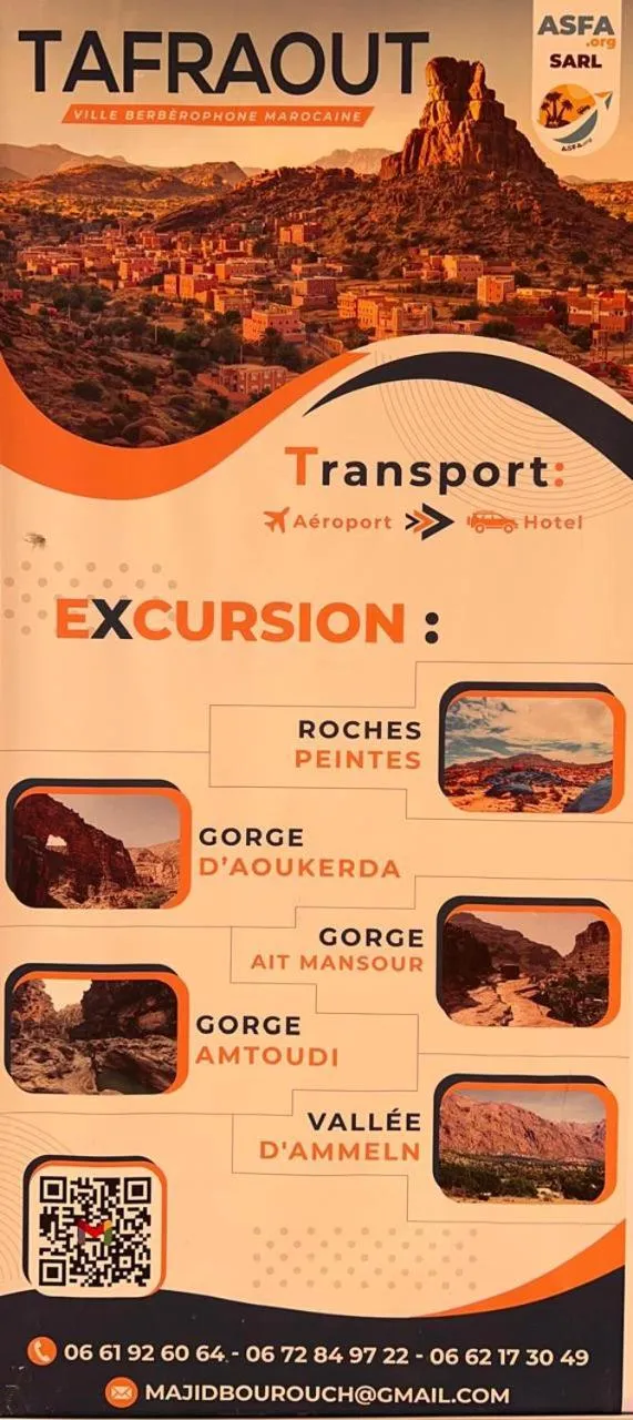 Hiking in Hotel L'Arganier d'Ammelne