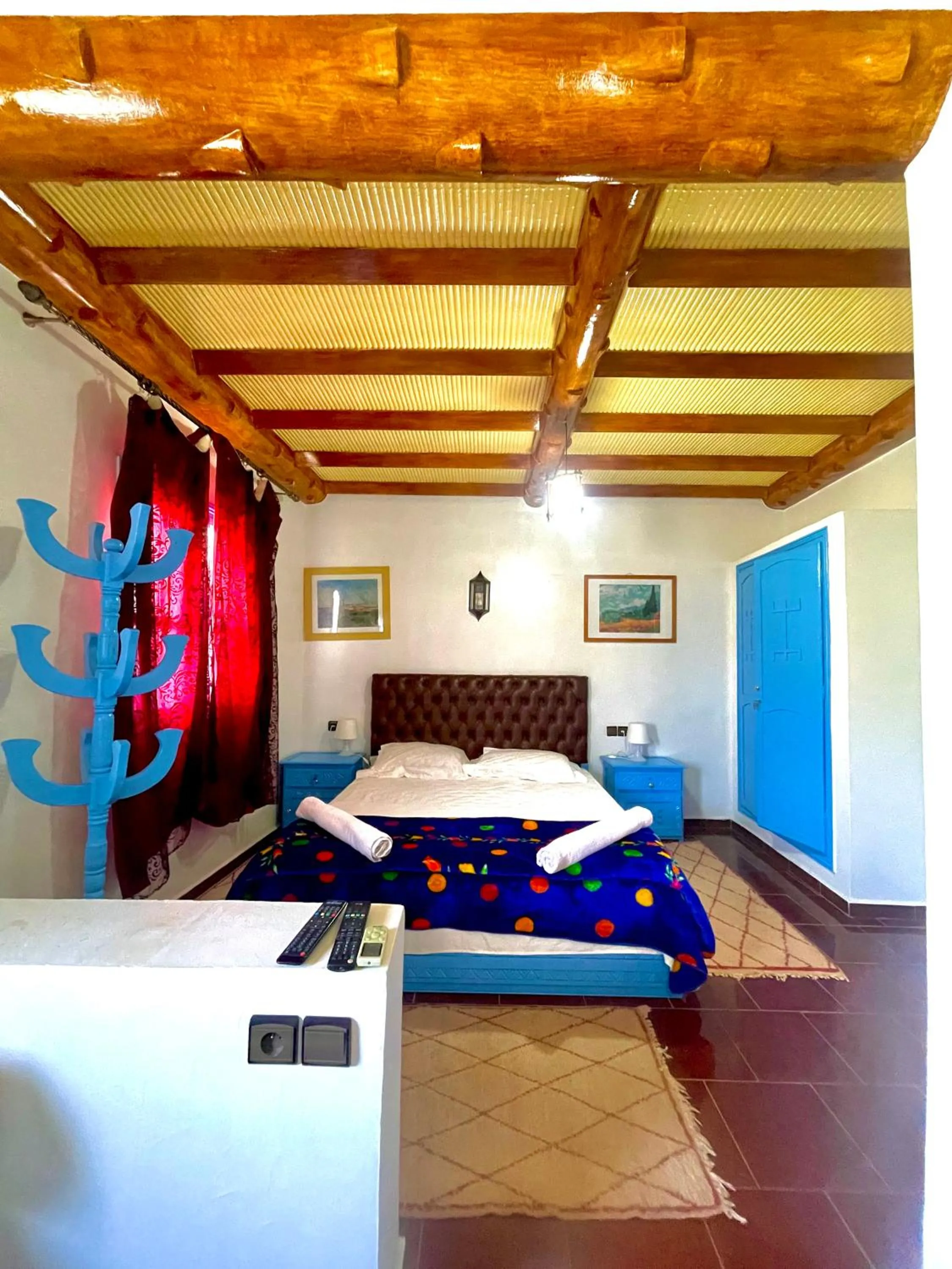 Bedroom, Bed in Hotel L'Arganier d'Ammelne